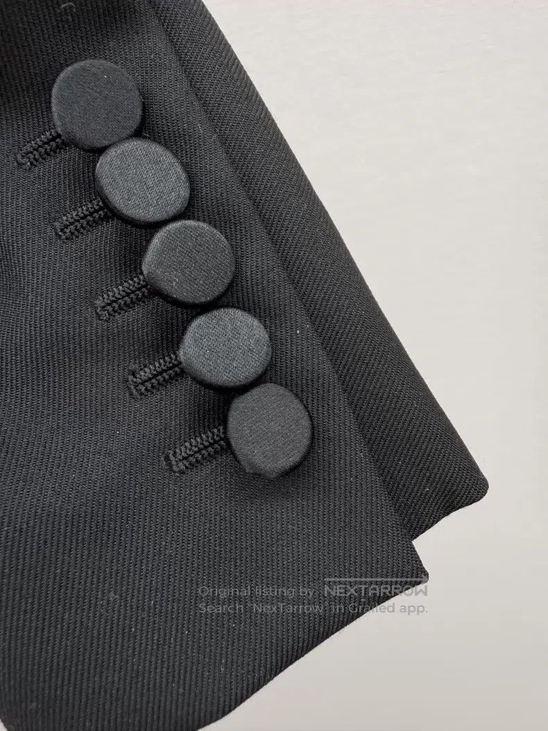 Saint Laurent Paris Saint Laurent Paris Wool Suit Jacket i Size XS / US 0-2 / IT 36-38 - 4 Thumbnail