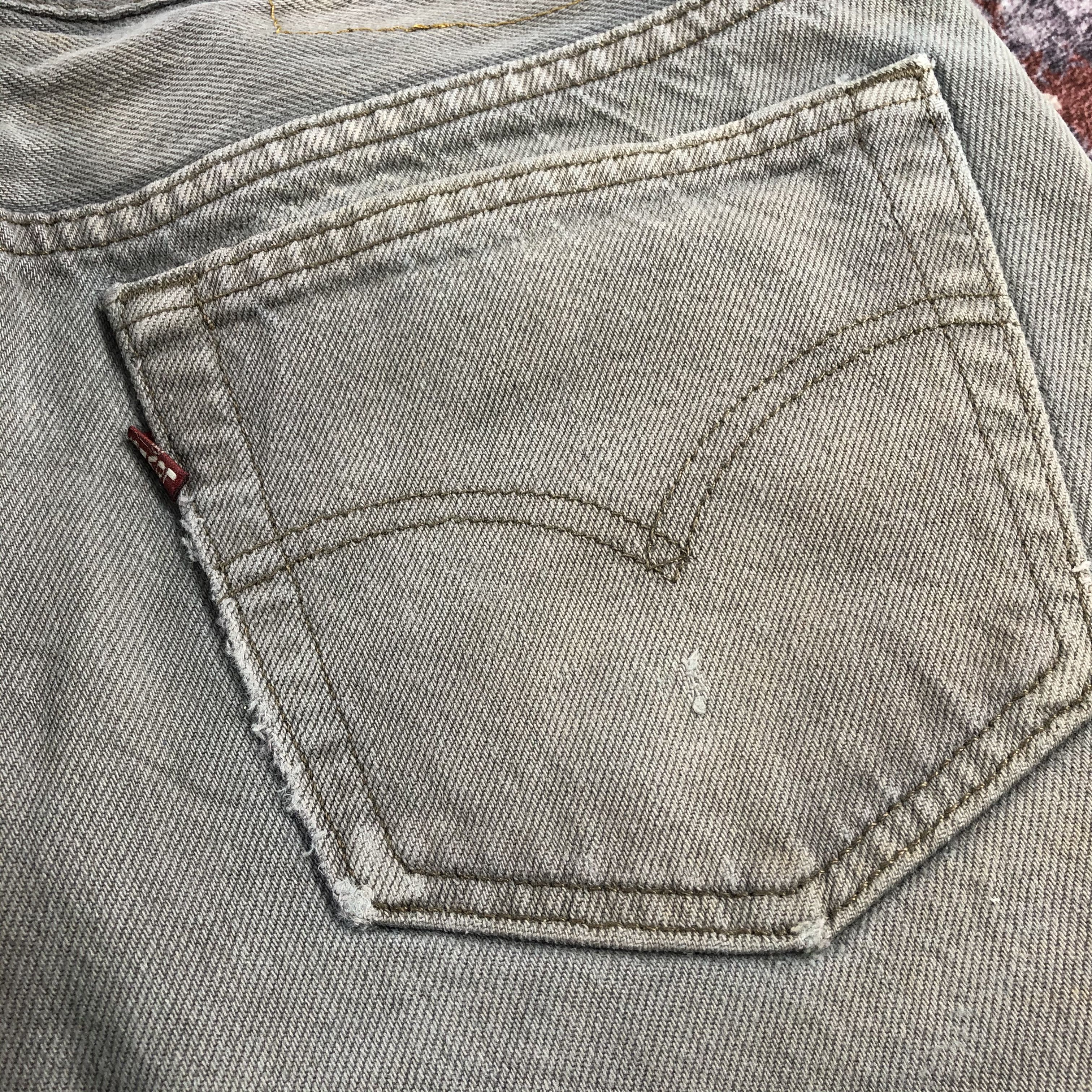 Levi's × Vintage Vintage 90s Faded Black Levis 501 Jeans-JM2598 Size US 33 - 7 Thumbnail