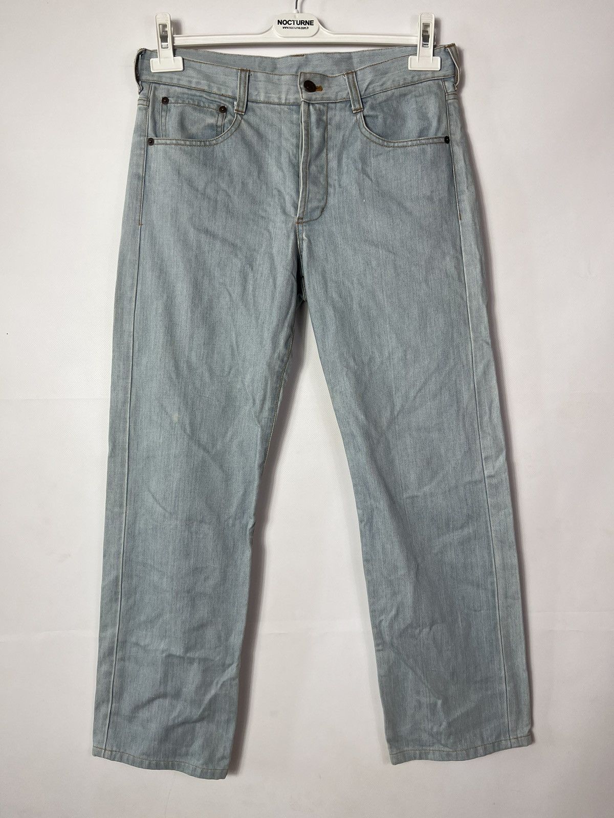Takeo Kikuchi Takeo Kikuchi Sky Blue Denim Jeans Size US 30 / EU 46 - 1 Thumbnail