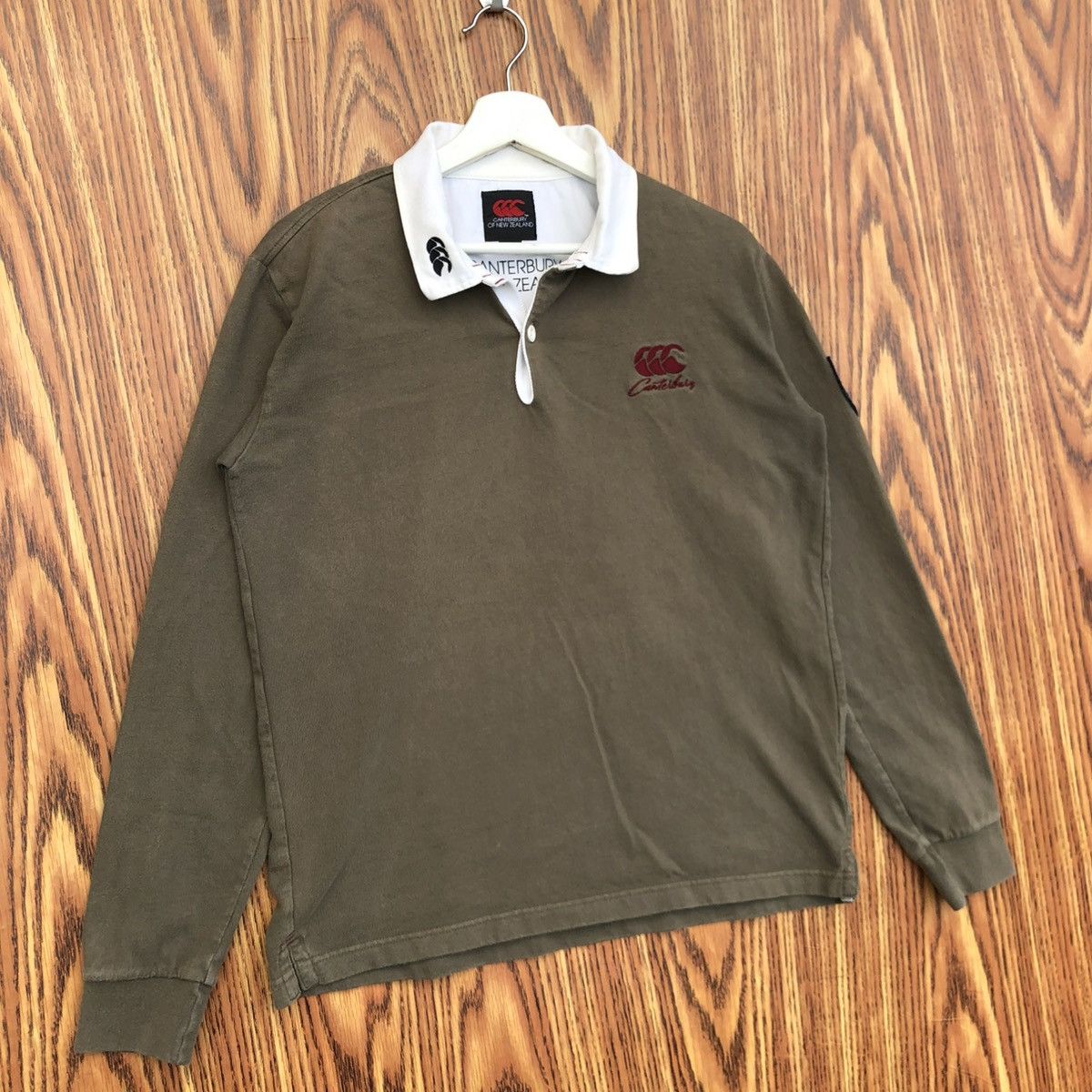 Canterbury of New Zealand Vintage Canterbury of New Zealand Polos Rugby half Button Size US L / EU 52-54 / 3 - 2 Thumbnail