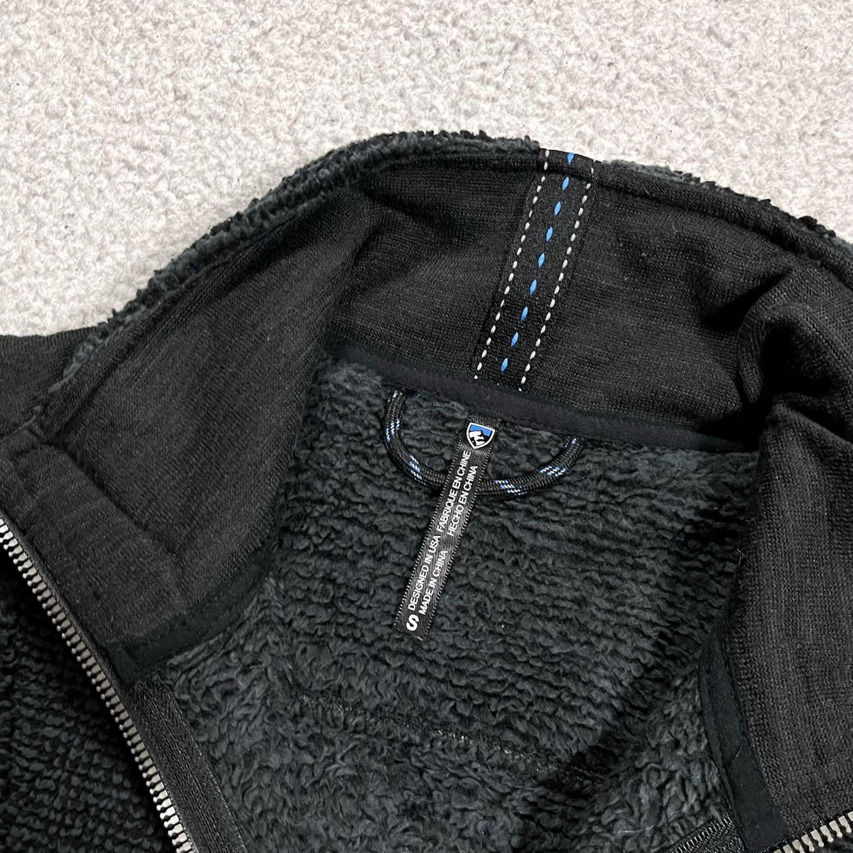 Vintage Kuhl Pullover Shirt Womens S Gray 1/4 Zip Fleece Outdoor Thumbholes Sherpa Logo Embroidered Zipper Size S / US 4 / IT 40 - 3 Thumbnail
