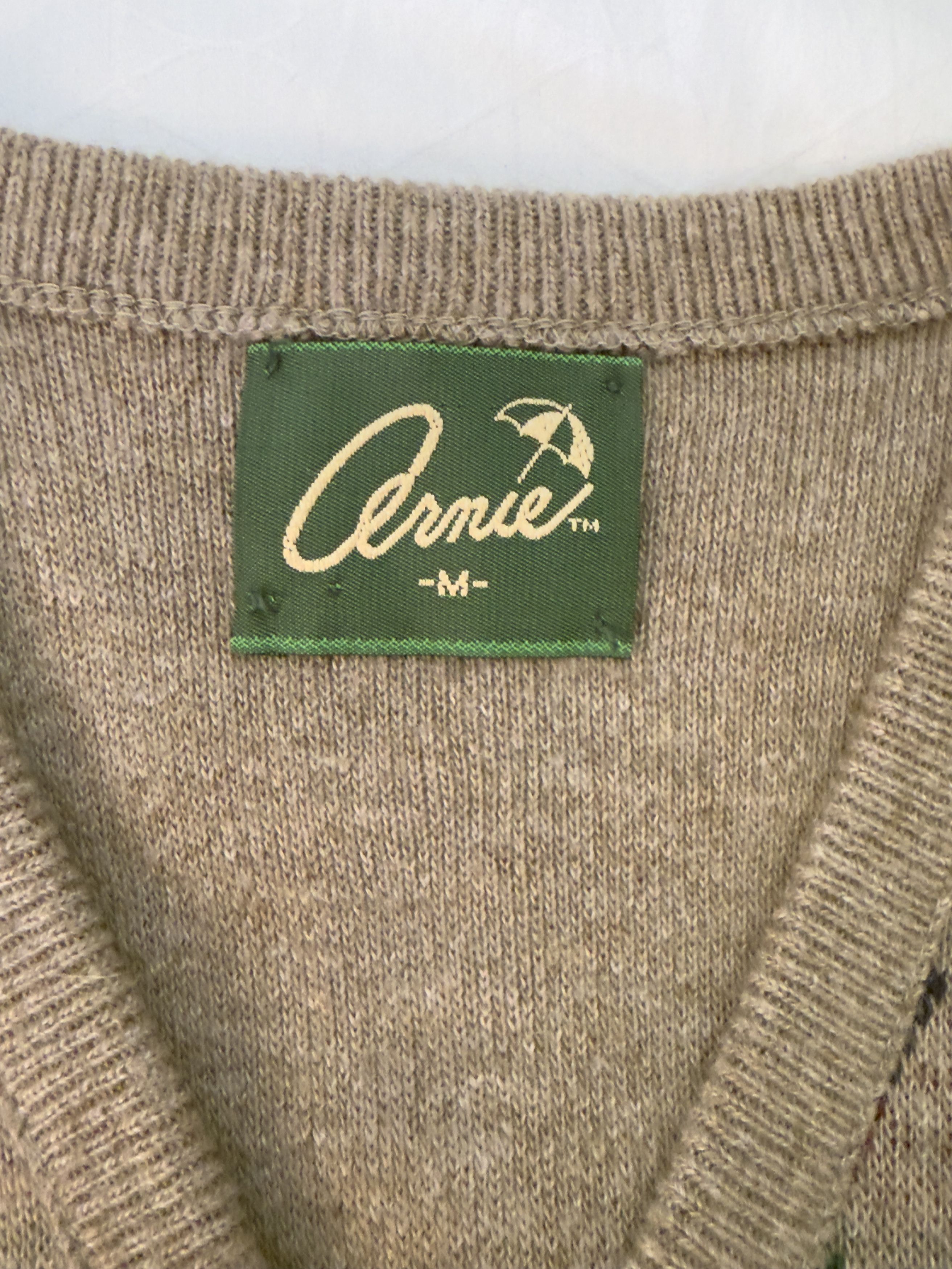 Other Vintage Arnie Arnold Palmer Argyle Sweater Vest Golf Knit Size US M / EU 48-50 / 2 - 4 Thumbnail