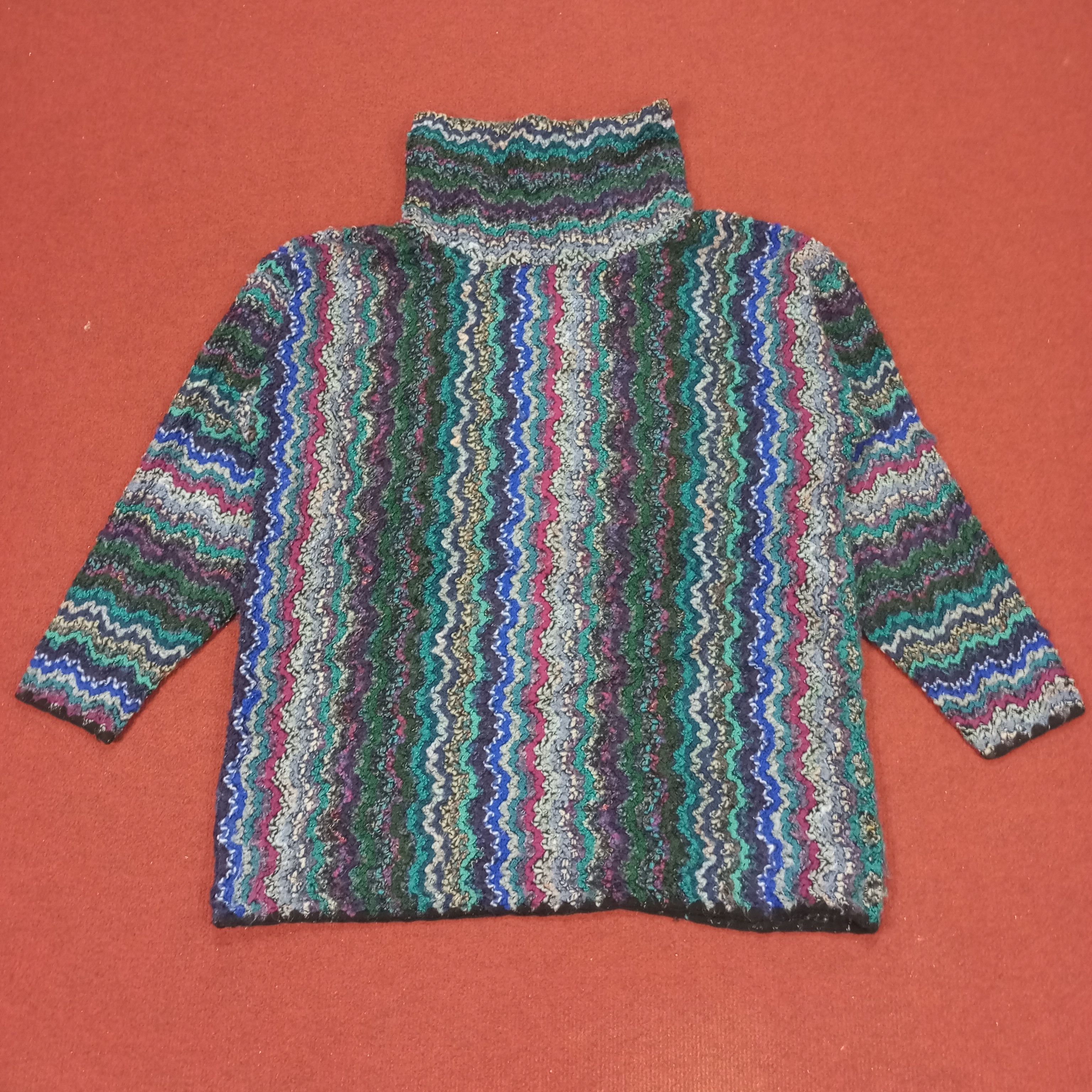 Vintage Kennebunk Weavers Winter Style Knitwear Size US L / EU 52-54 / 3 - 1 Thumbnail