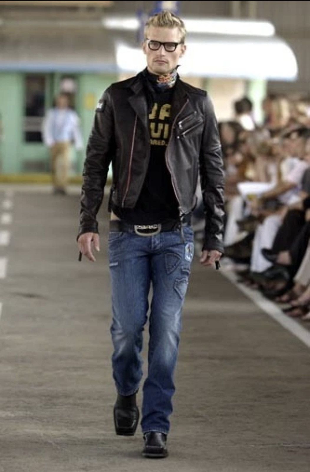 Dsquared2 Dsquared2 SS04 "Chip Chip" Patch Denim Jeans Size US 32 / EU 48 - 11 Thumbnail