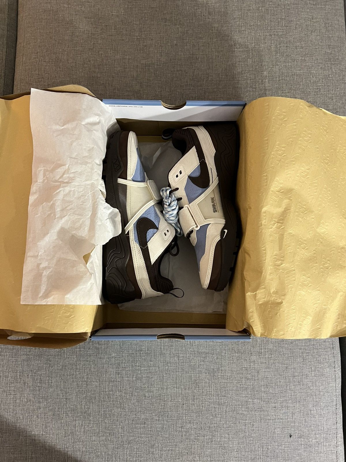 Nike Nike Zoom Field Jaxx Travis Scott Leche blue Size US 11 / EU 44 - 1 Thumbnail