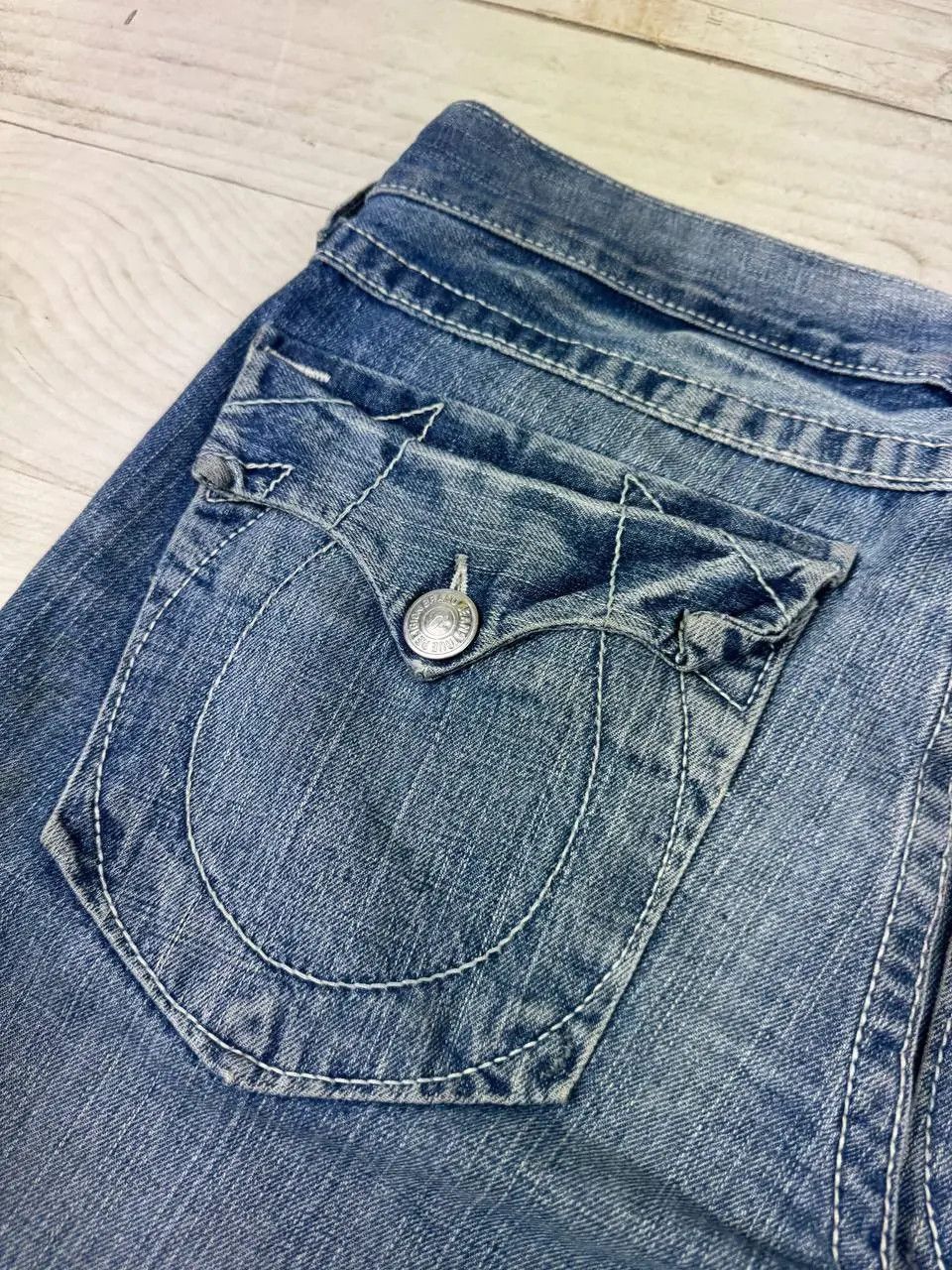 True Religion Vintage True Religion Ricky Baggy Denim Jeans 90s Y2K Size US 36 / EU 52 - 18 Thumbnail