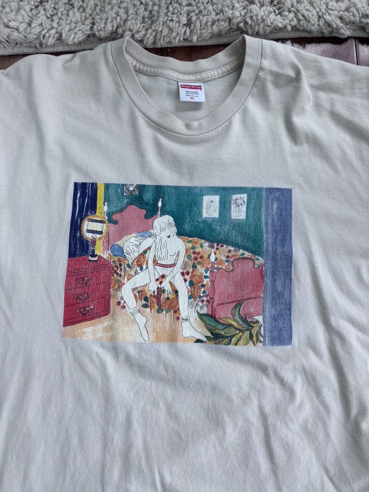 Supreme SUPREME BEDROOM TEE SIZE XL Size US XL / EU 56 / 4 - 2 Thumbnail