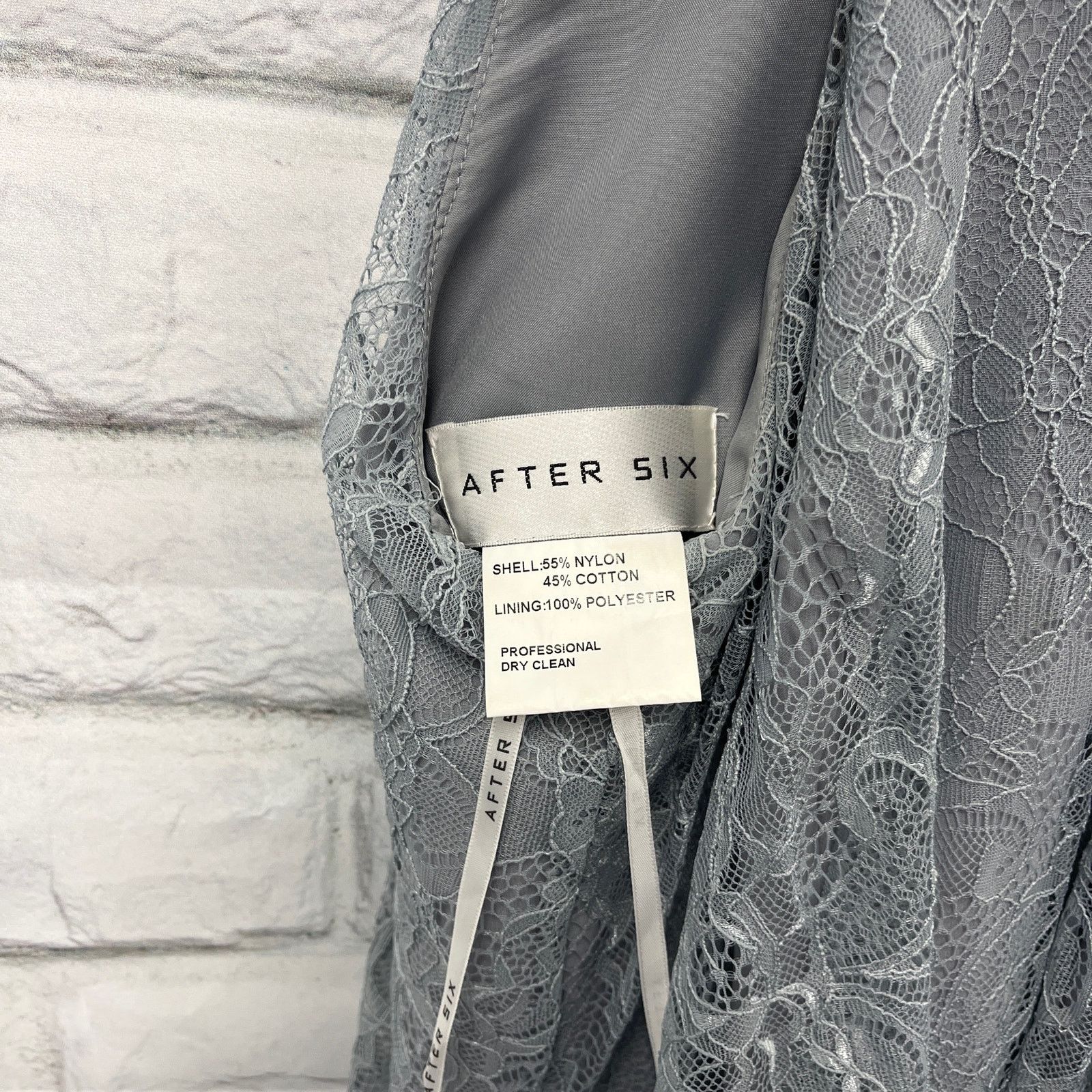After Six After Six Prom Bridesmaid size 6 Gray Size M / US 6-8 / IT 42-44 - 5 Thumbnail