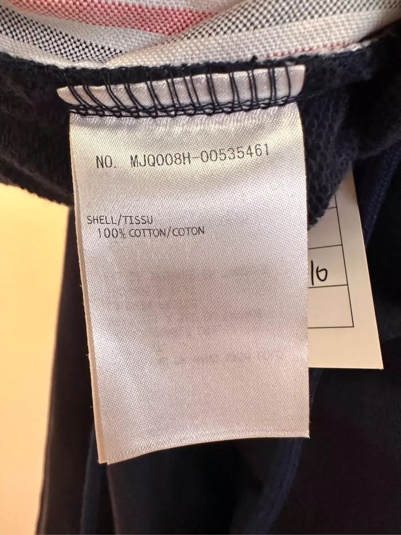 Thom Browne Thom browne Size 3 Dark blue four-striped drawstring trous Size US 30 / EU 46 - 6 Thumbnail