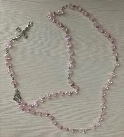 Jewelry Saint Benedict Rosary Necklace Chain Catholic Church Jesus Size ONE SIZE - 7 Thumbnail