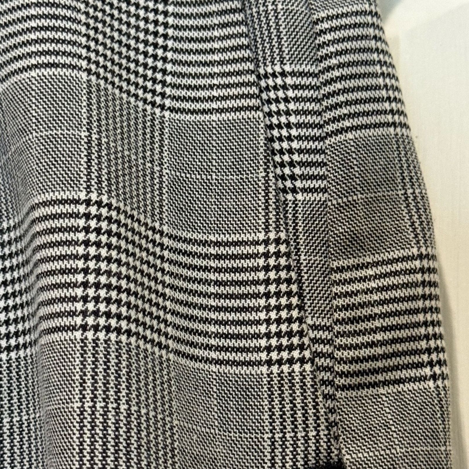 Banana Republic Banana Republic Glen Plaid A Line Skirt Size 6 Size 28" / US 6 / IT 42 - 4 Thumbnail