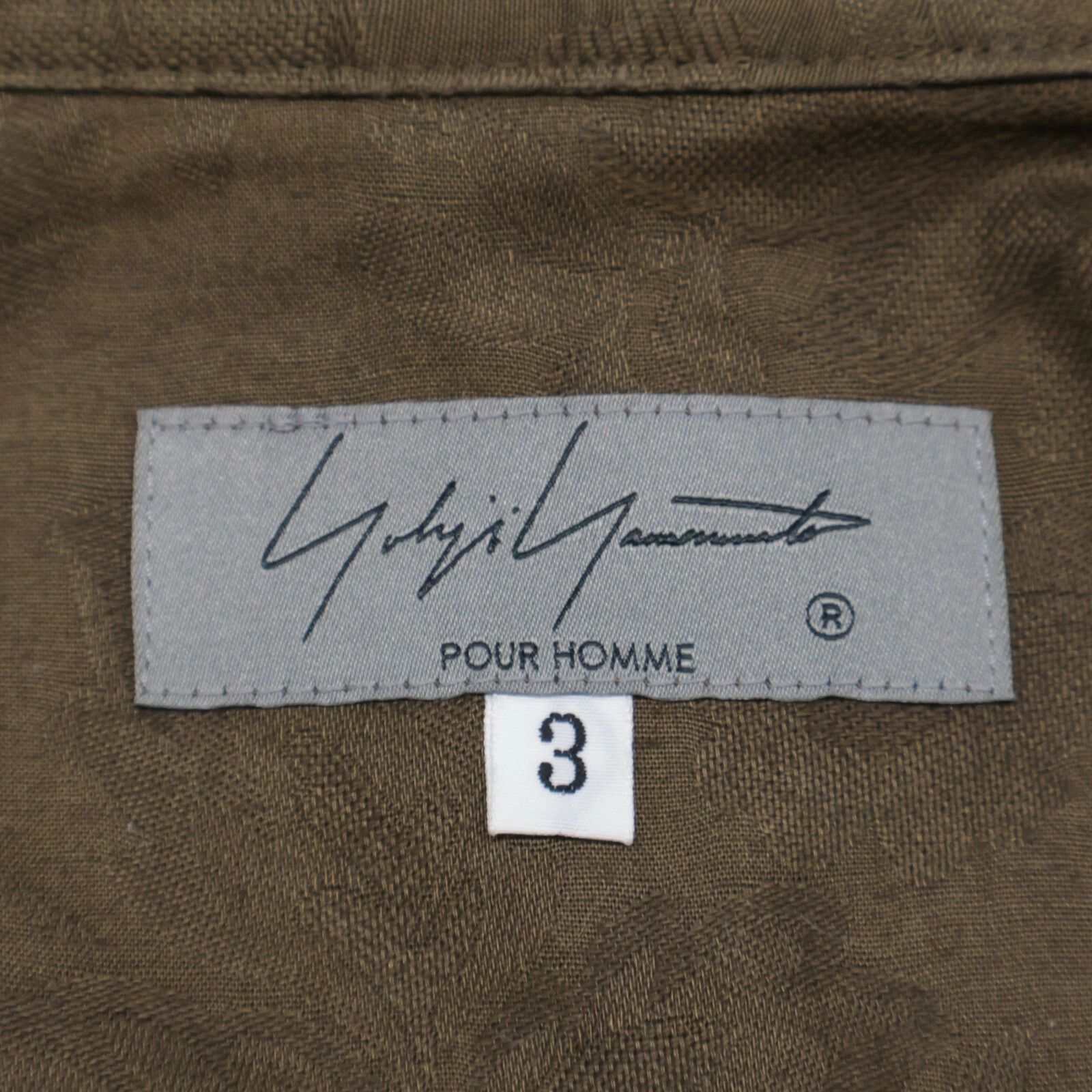 Yohji Yamamoto Yohji Yamamoto POUR HOMME HO-B71-525 24AW COLLAR BLOUSE Size US L / EU 52-54 / 3 - 4 Thumbnail