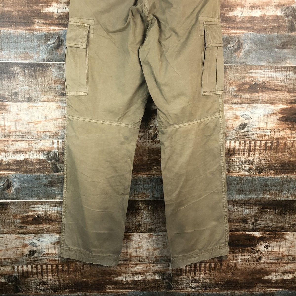 DLL Uniqlo utility Brown Cargo Multipocket Pants #C218