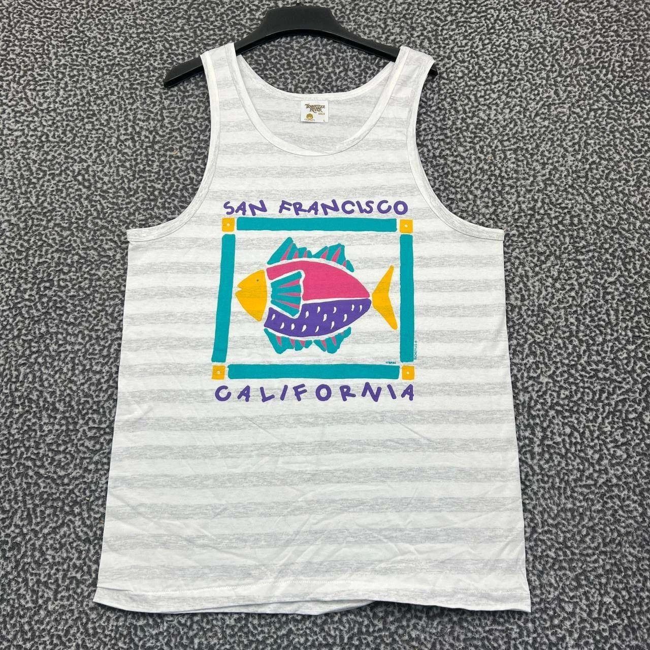 Other Vintage San Francisco California L Tennessee River Cotton Size US L / EU 52-54 / 3 - 1 Thumbnail