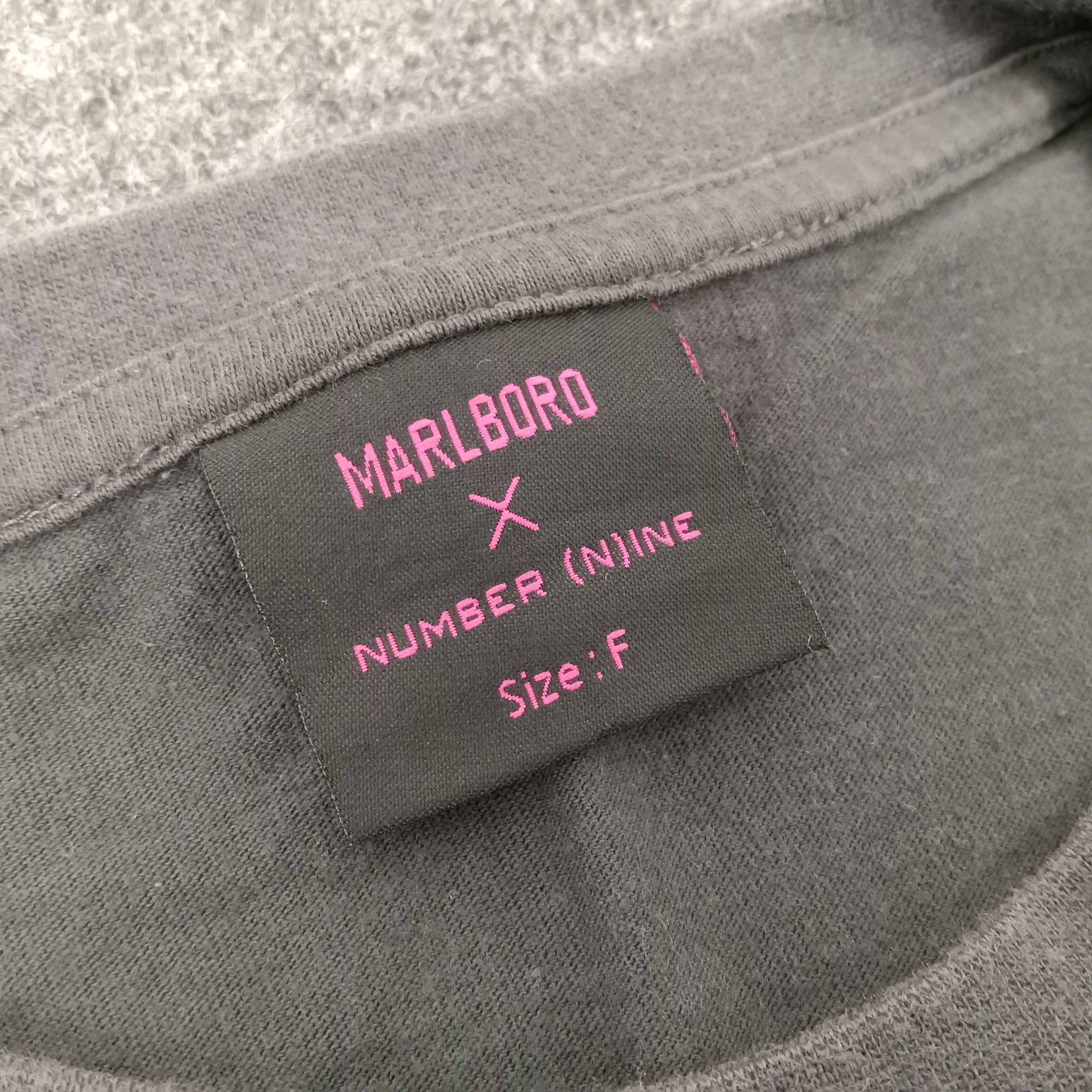 Japanese Brand × Number (N)ine × Vintage Number (N)ine X Marlboro Japanese Brand Tshirt Size US M / EU 48-50 / 2 - 6 Thumbnail