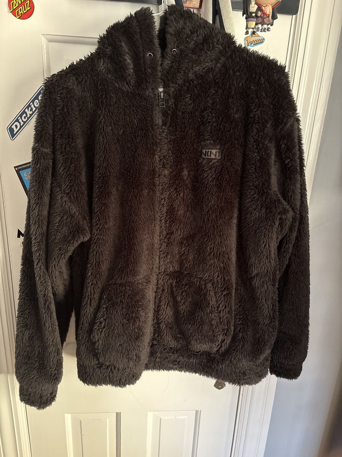 Number (N)ine Number Nine fleeced zip up | Grailed