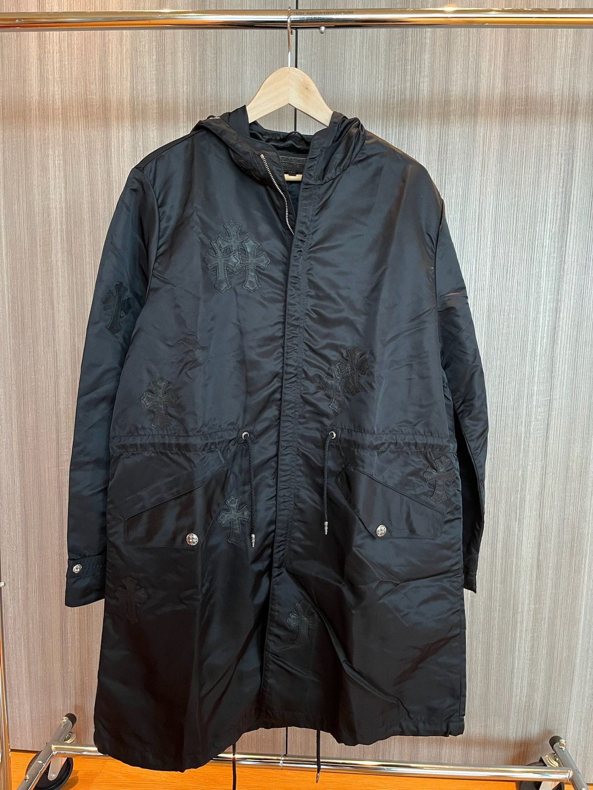 Chrome Hearts Chrome Hearts Windbreaker Over Jacket Coat L XL