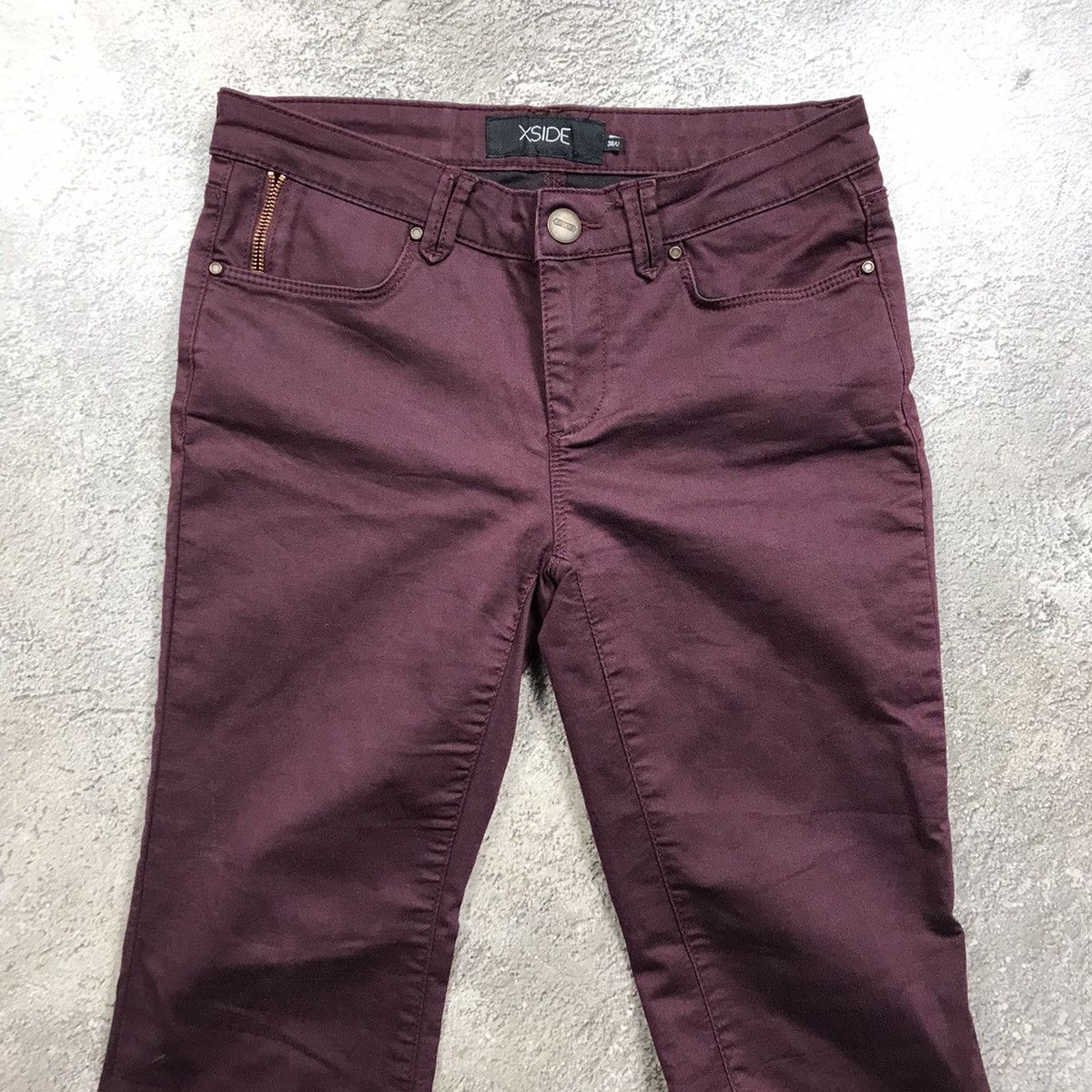 Vintage Vintage Y2K Baggy Distressed Flared Pants Grunge Skate 28 Size 28" / US 6 / IT 42 - 3 Thumbnail