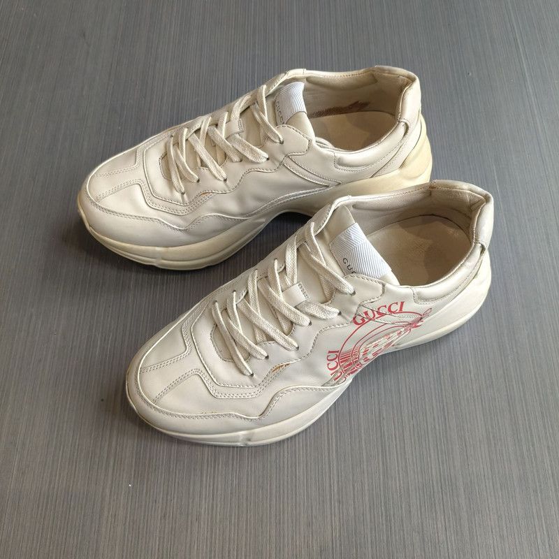 Gucci Gucci Rhyton Classic Low-Top Dad Sneakers 0079 Size US 8.5 / EU 41-42 - 1 Thumbnail