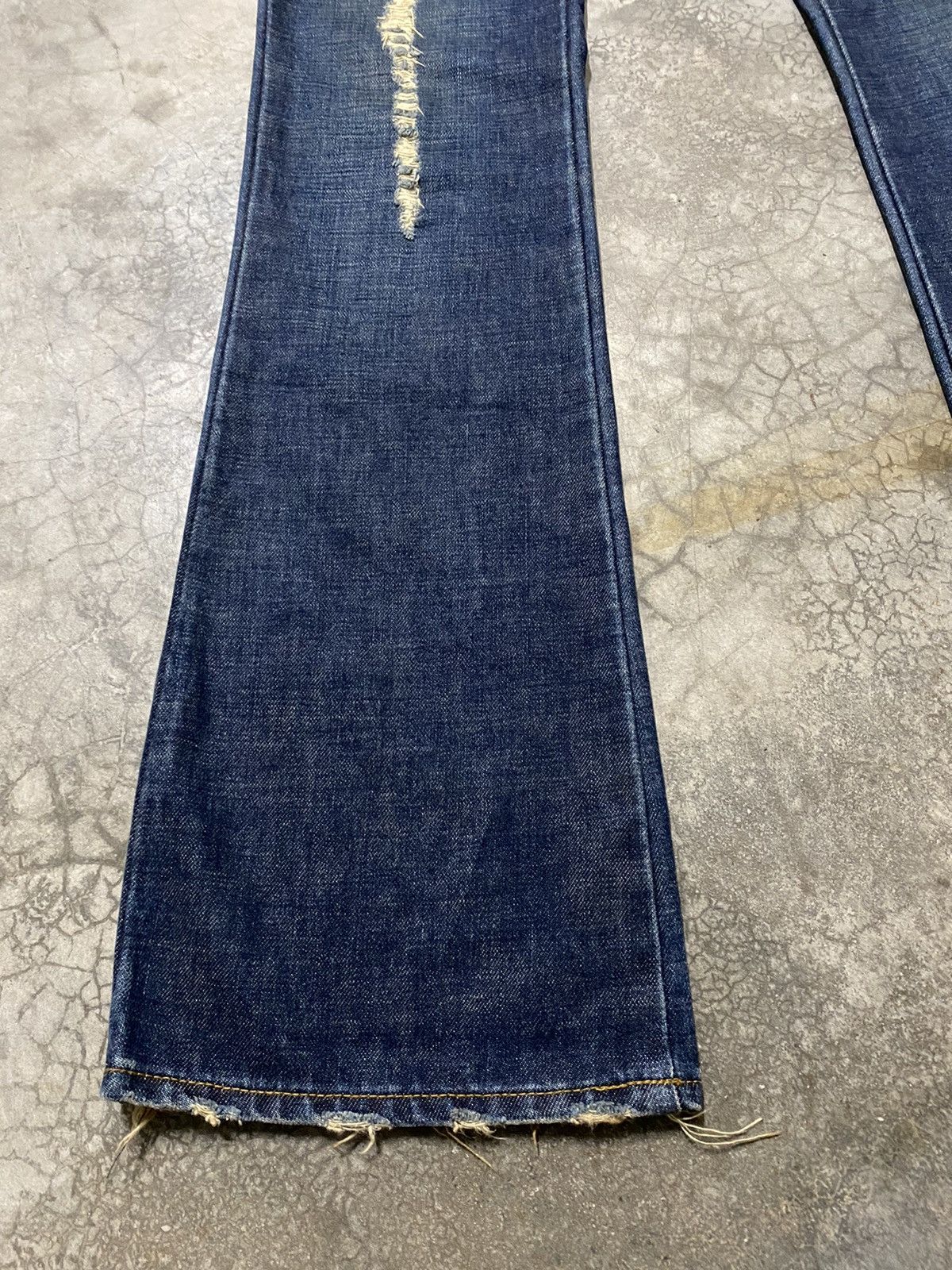 Hysteric Glamour × If Six Was Nine × PPFM Flare Jeans Japanese 5th Street Double Waist Like PPFM Punk Size US 30 / EU 46 - 2 Thumbnail