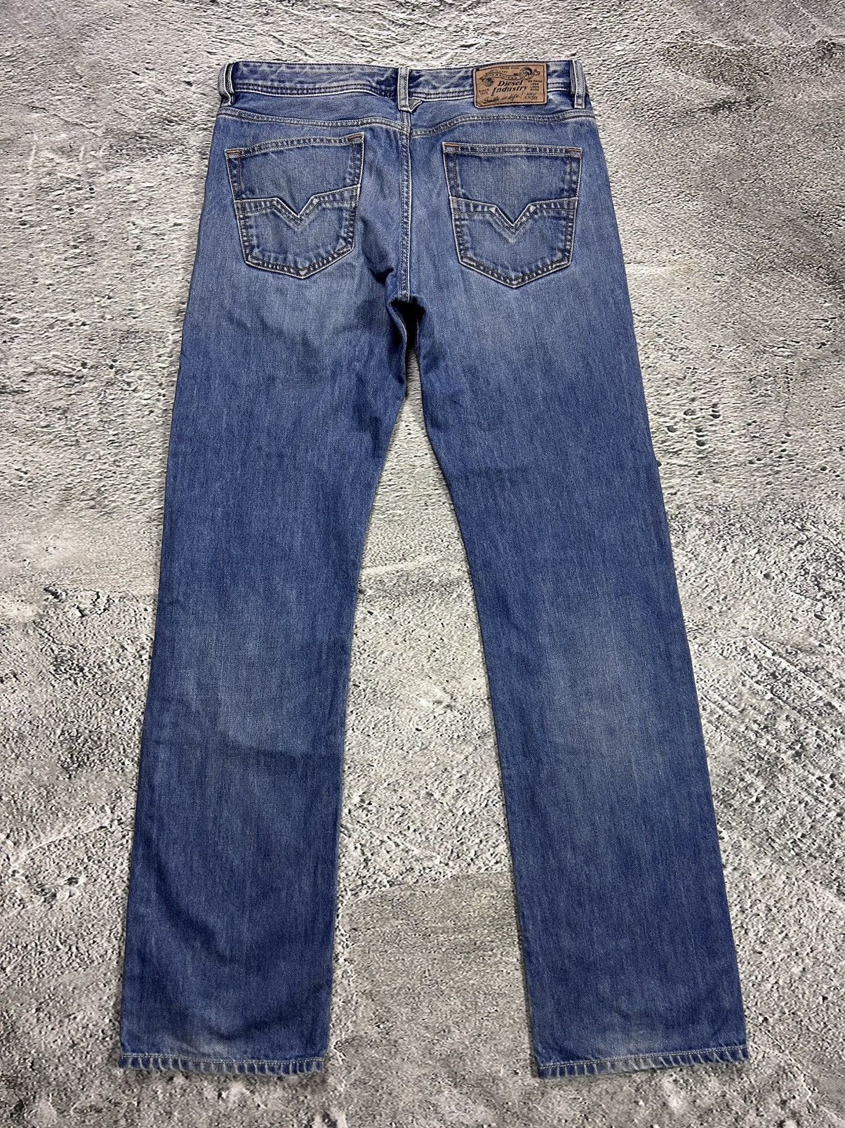 Diesel × Vintage Diesel jeans vintage blue Larkee Y2K navy straight Size US 31 - 1 Thumbnail