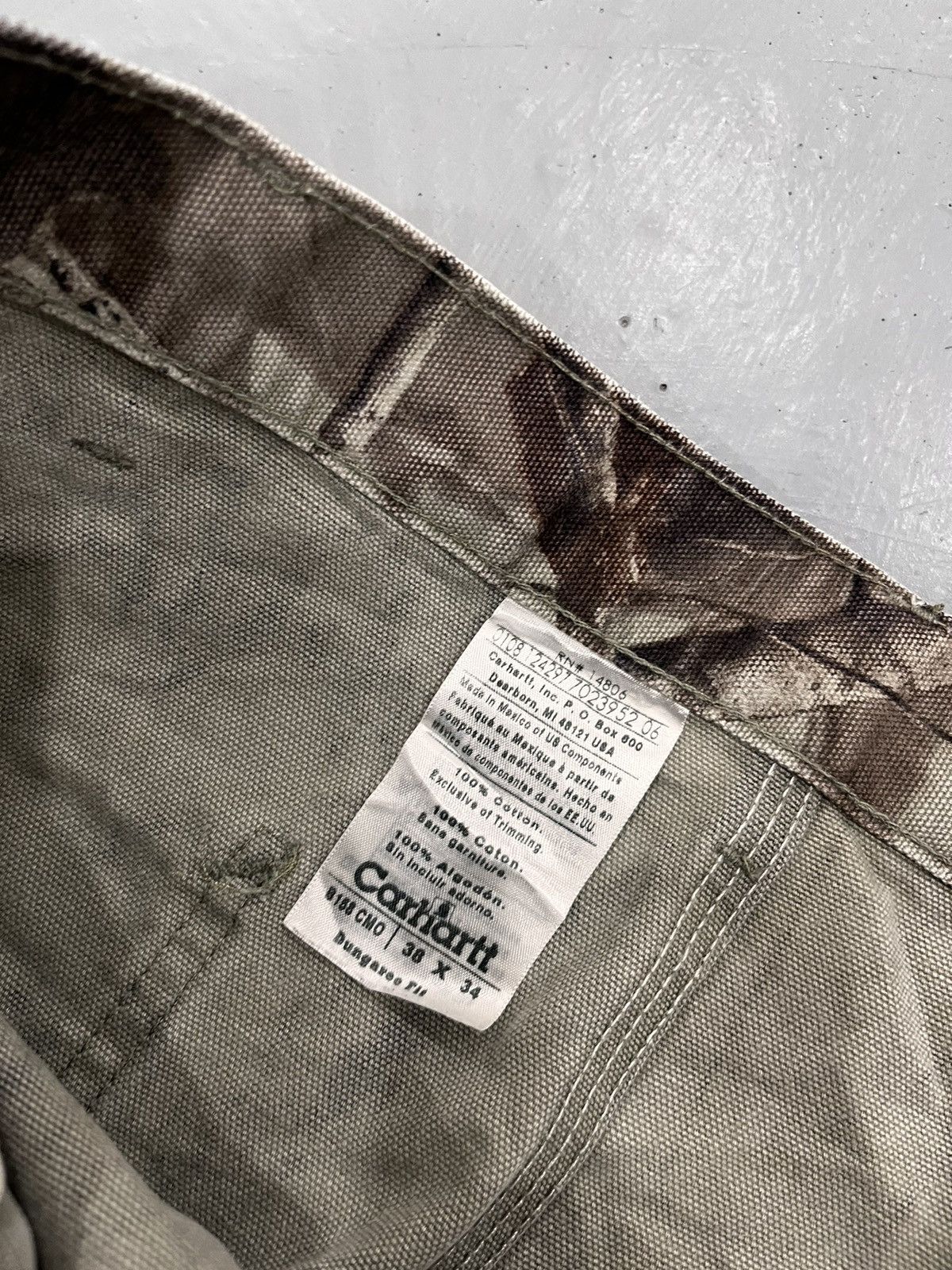 Carhartt × Realtree Vintage Carhartt B158 CMO Reaptree Camo denim Size US 38 / EU 54 - 4 Thumbnail
