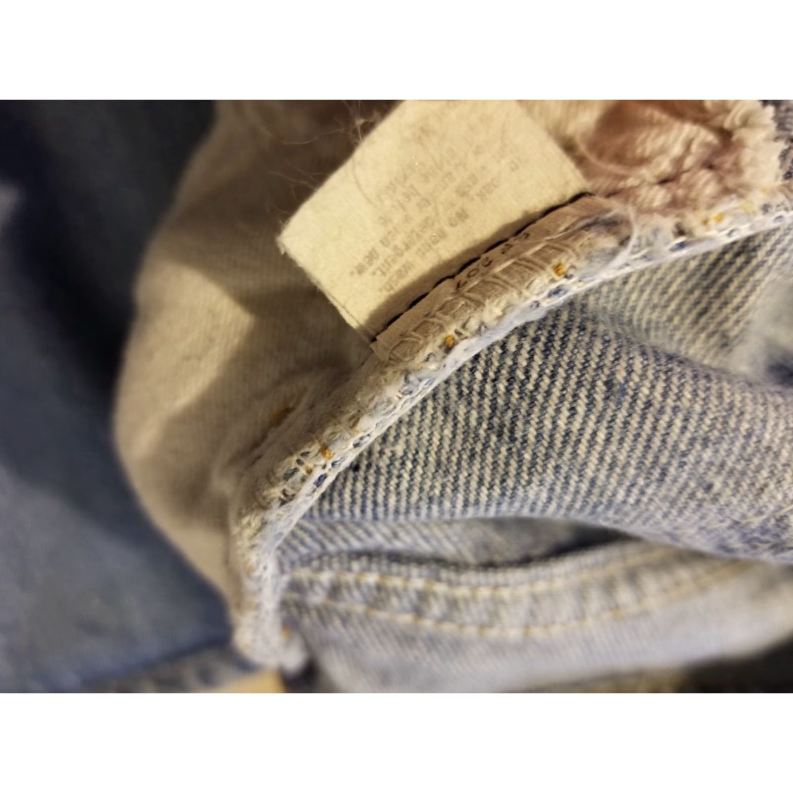 Levi's VINTAGE Levi's Jeans 38x28 Boot Denim Pants Orange Tab Mens 5-Pocket Design Size US 38 / EU 54 - 6 Thumbnail