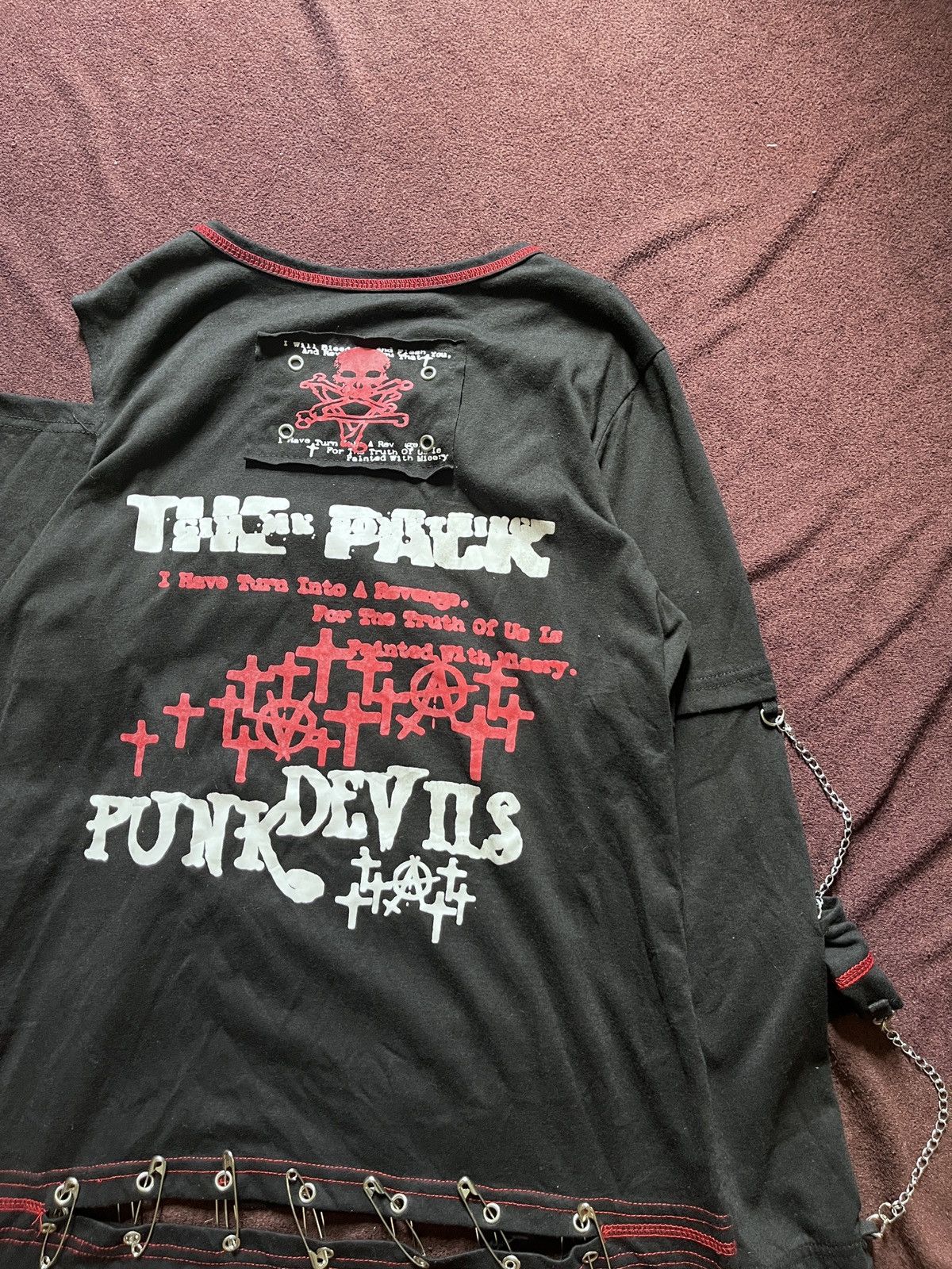 Japanese Brand Addicted Goth Skulls Size US M / EU 48-50 / 2 - 6 Thumbnail