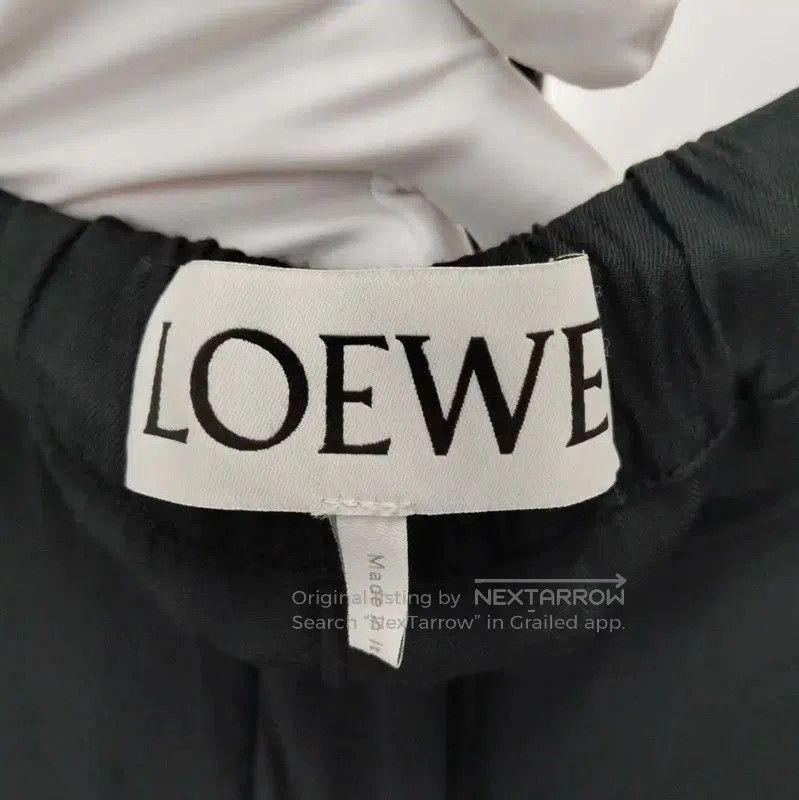 Loewe Loewe Black Summer Casual Pants for Women . Size 30" / US 8 / IT 44 - 3 Thumbnail