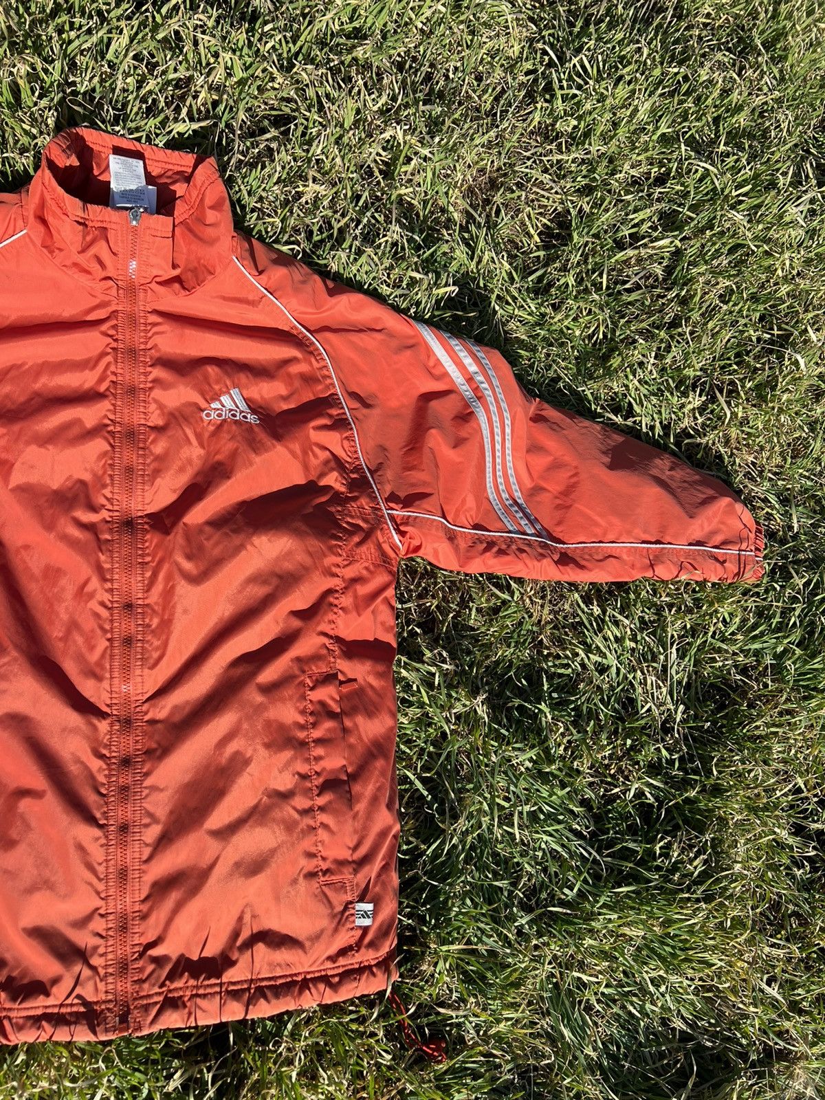 Adidas Vintage Adidas Windbreaker Jacket – Burnt Orange Size S / US 4 / IT 40 - 3 Thumbnail