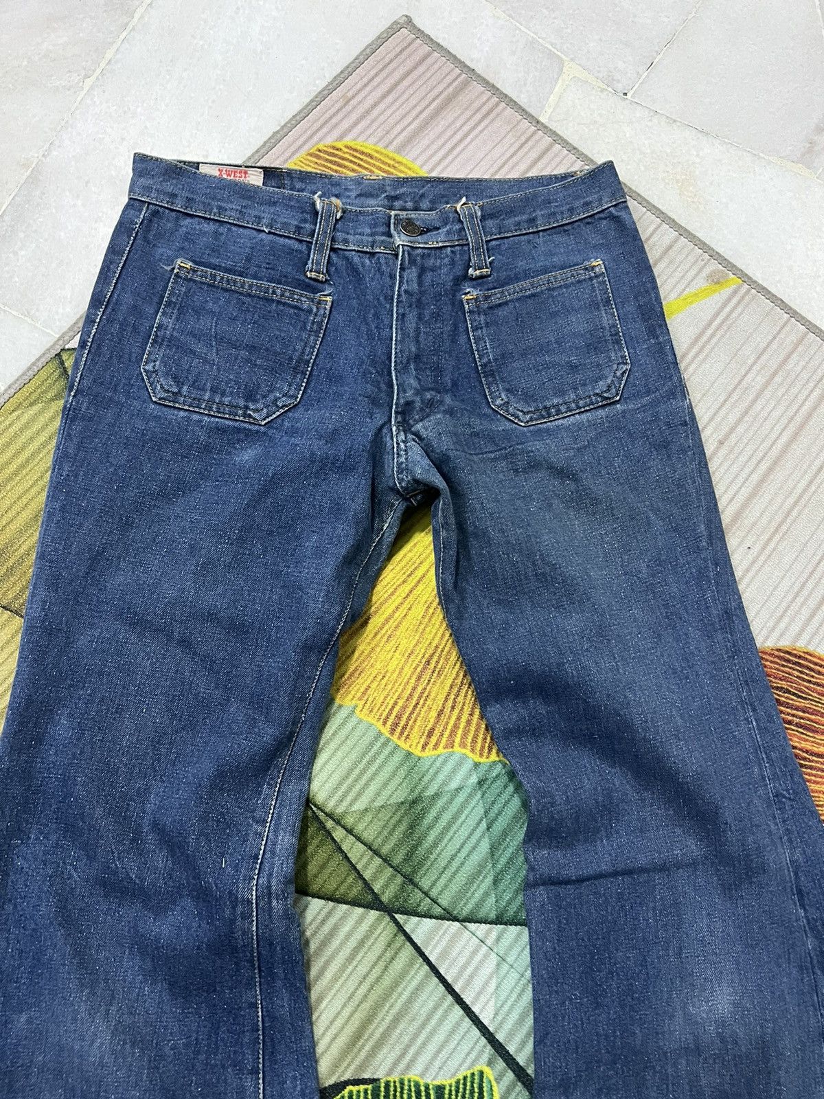 Japanese Brand × Vintage VINTAGE X-WEST CANTON FLARE BOOTCUT Size US 29 - 4 Thumbnail