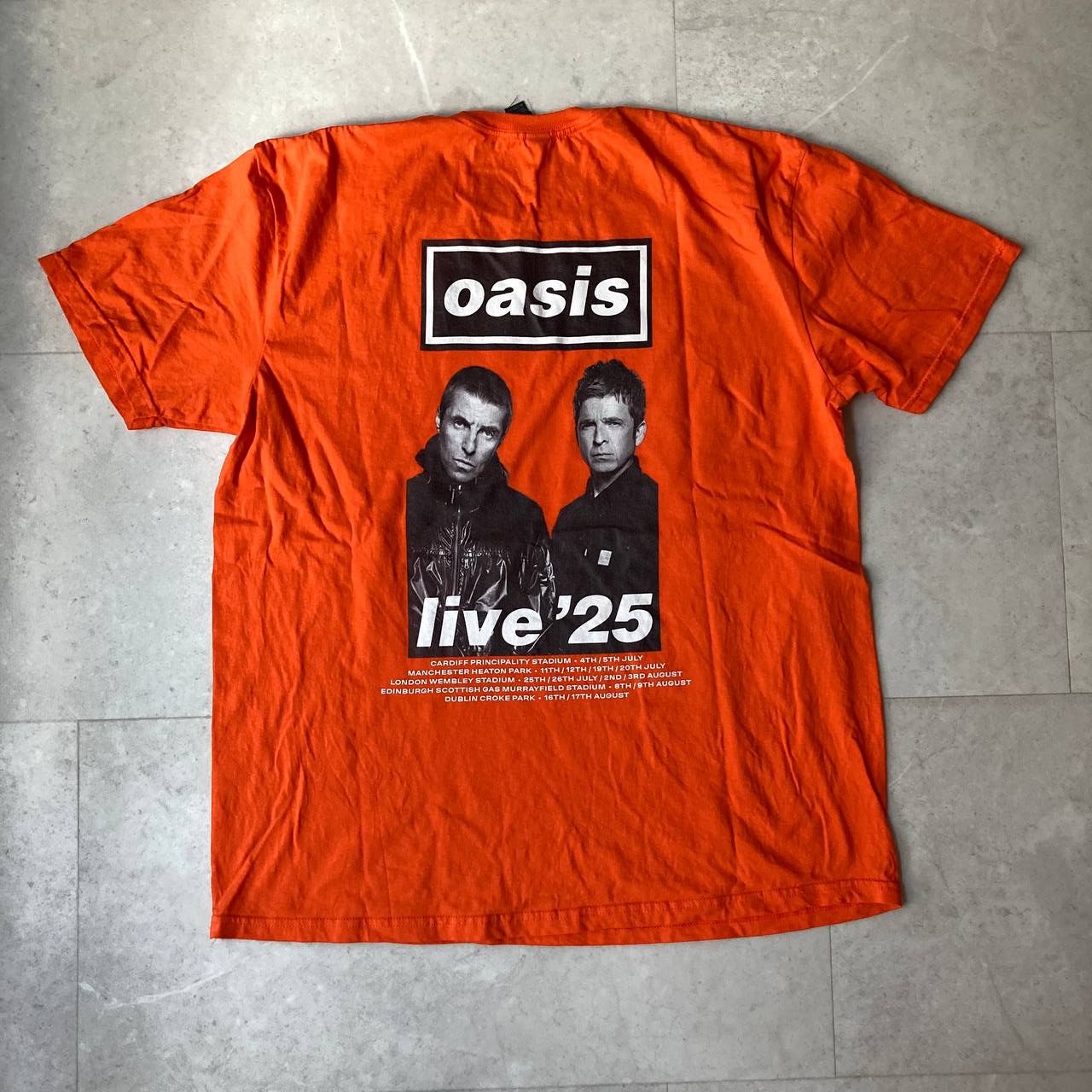 Band Tees Oasis 2025 Tour Gallagher Britpop Rock Band Tee Size US XL / EU 56 / 4 - 2 Thumbnail