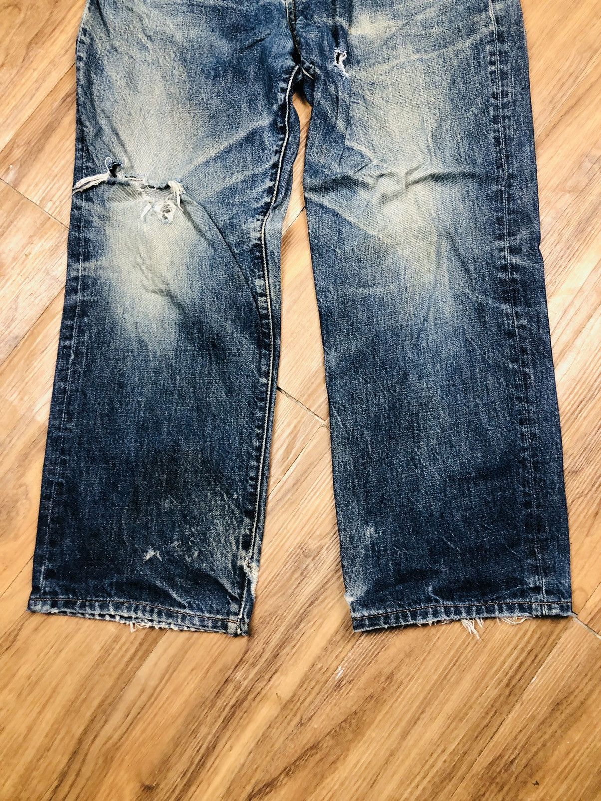 Hanes Hanes Distress Jeans (36) Size US 30 / EU 46 - 4 Thumbnail