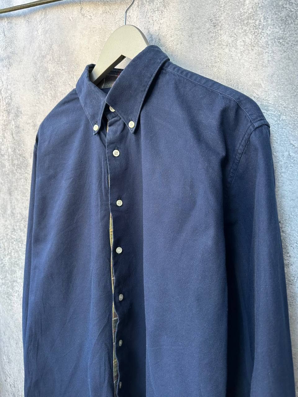 Barbour Barbour Classic Tartan Navy Shirt Button Up Size US L / EU 52-54 / 3 - 6 Thumbnail