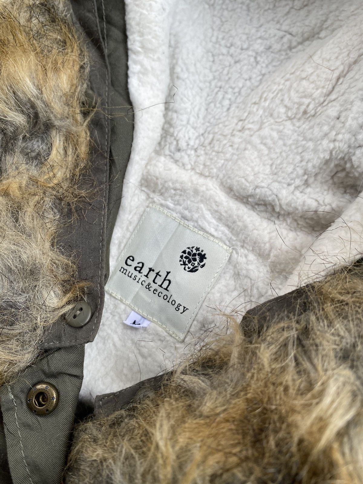 If Six Was Nine × Japanese Brand × Le Grande Bleu (L.G.B.) Vintage Japanes Earth Fur Sherpa Jacket Size US M / EU 48-50 / 2 - 5 Thumbnail