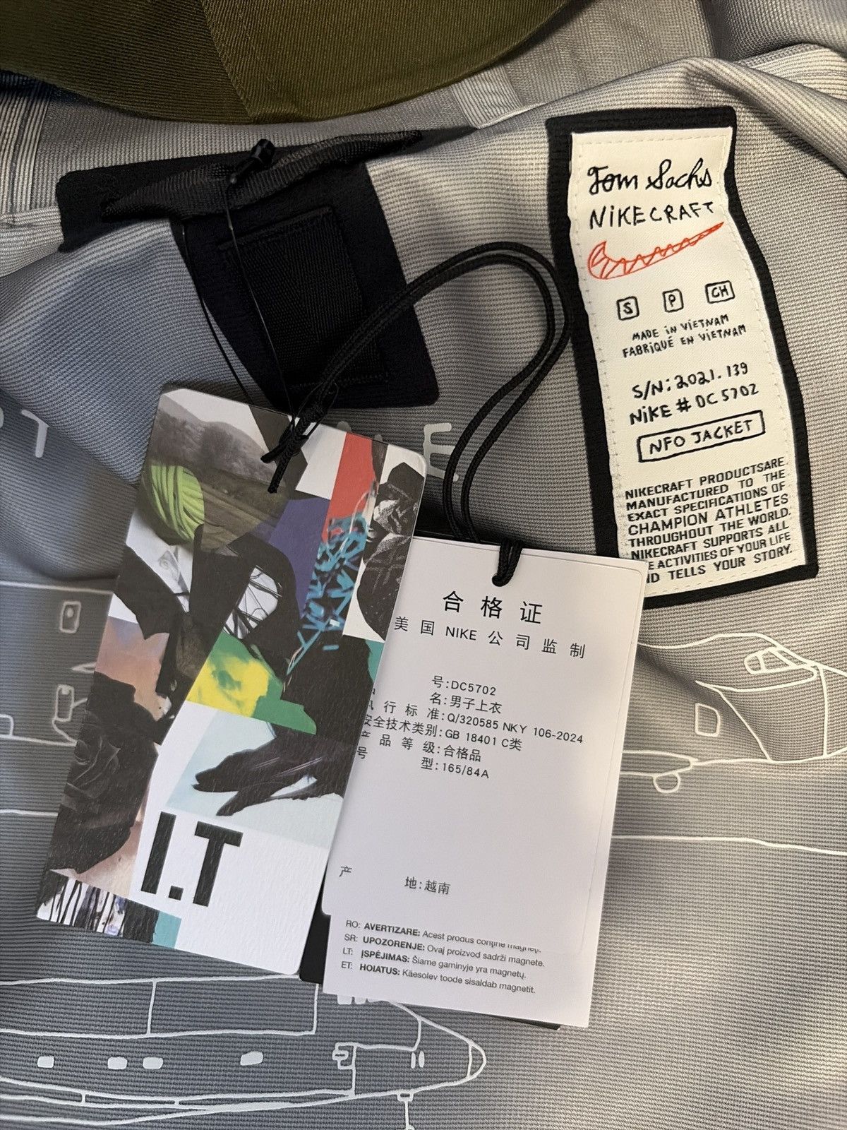 Nike × Tom Sachs Nikecraft Nike Tom Sachs ISRU Foul Weather Jacket Size US S / EU 44-46 / 1 - 8 Thumbnail