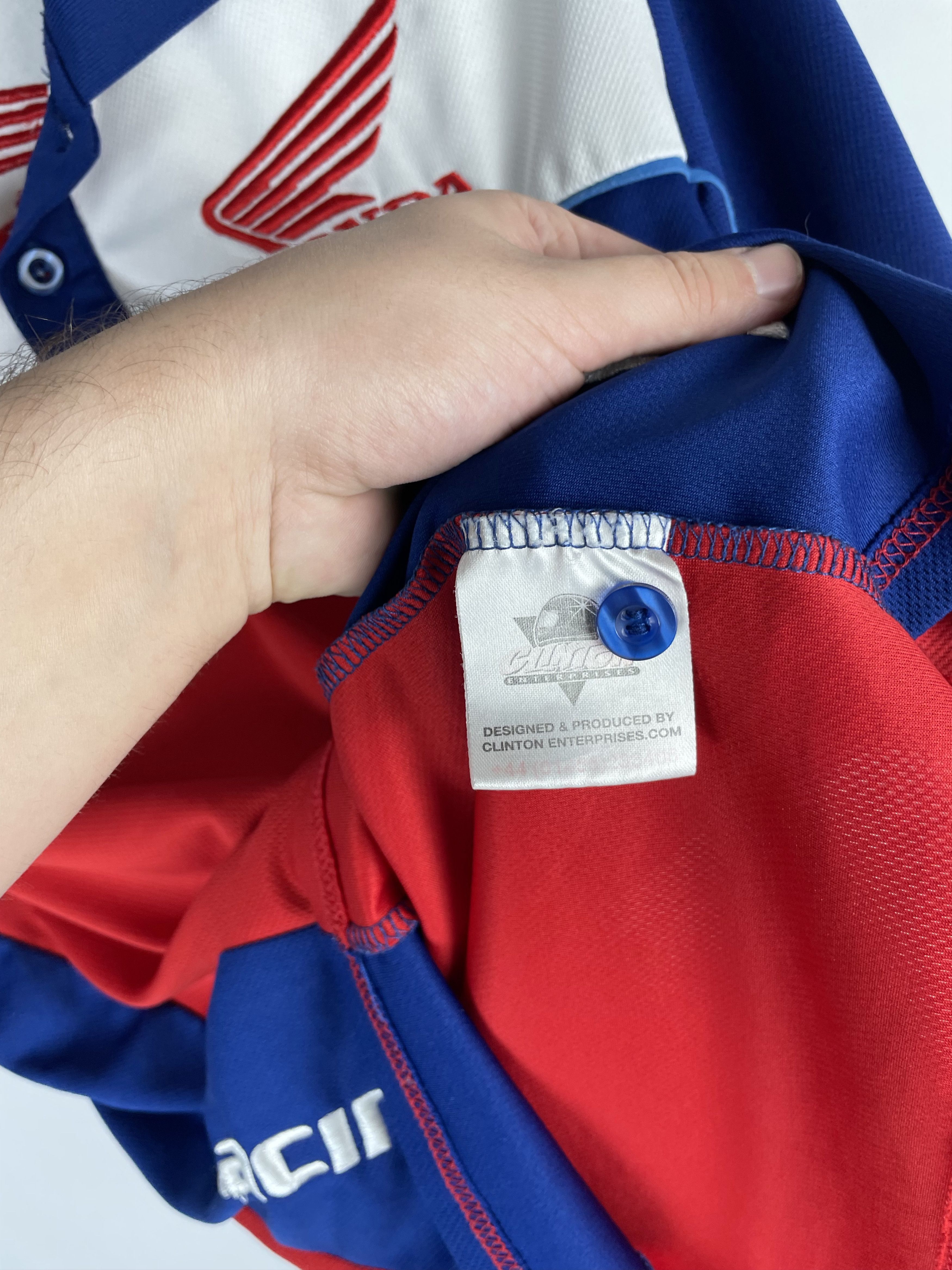 Honda × Vintage Honda Racing Polo Shirt Size US L / EU 52-54 / 3 - 9 Thumbnail