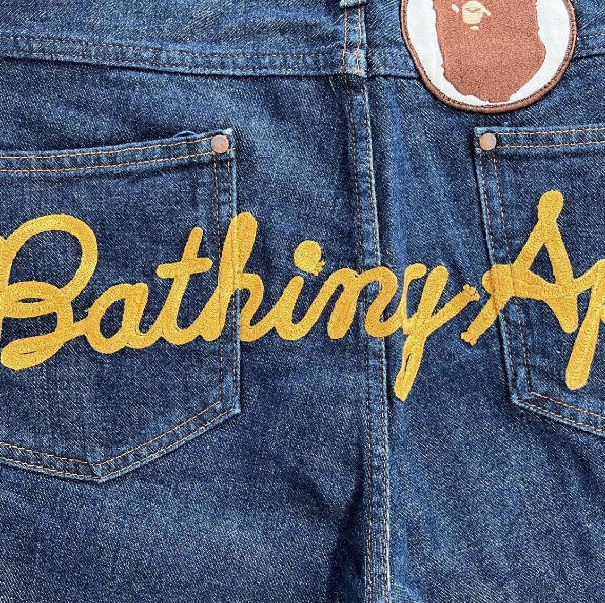 Bape Bape Denim Shorts Size US 30 / EU 46 - 3 Thumbnail