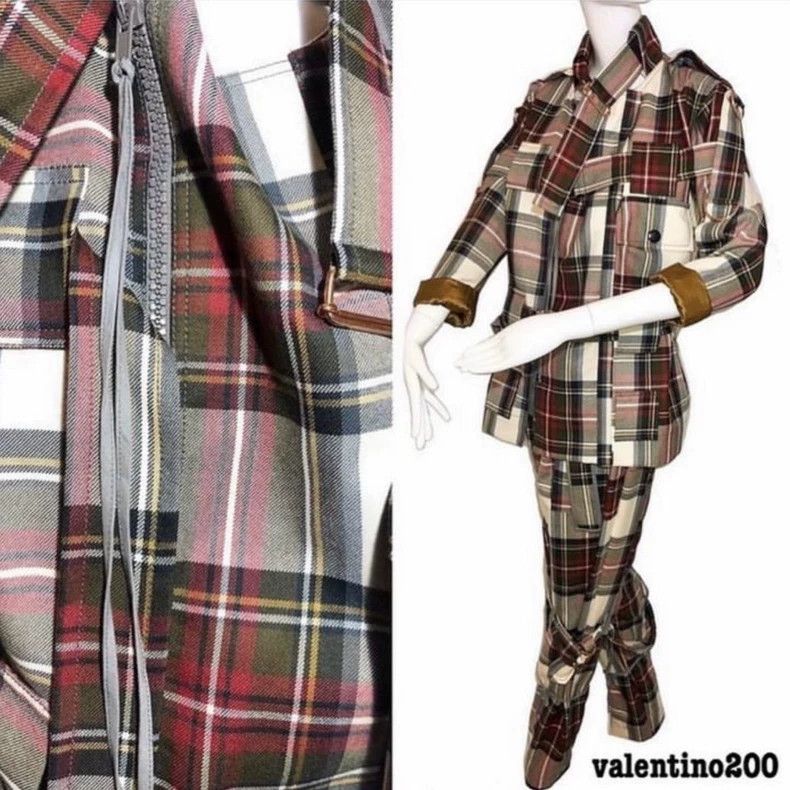 Vivienne Westwood Vivienne Westwood Tie-on plaid jacket coat Size S / US 4 / IT 40 - 8 Thumbnail