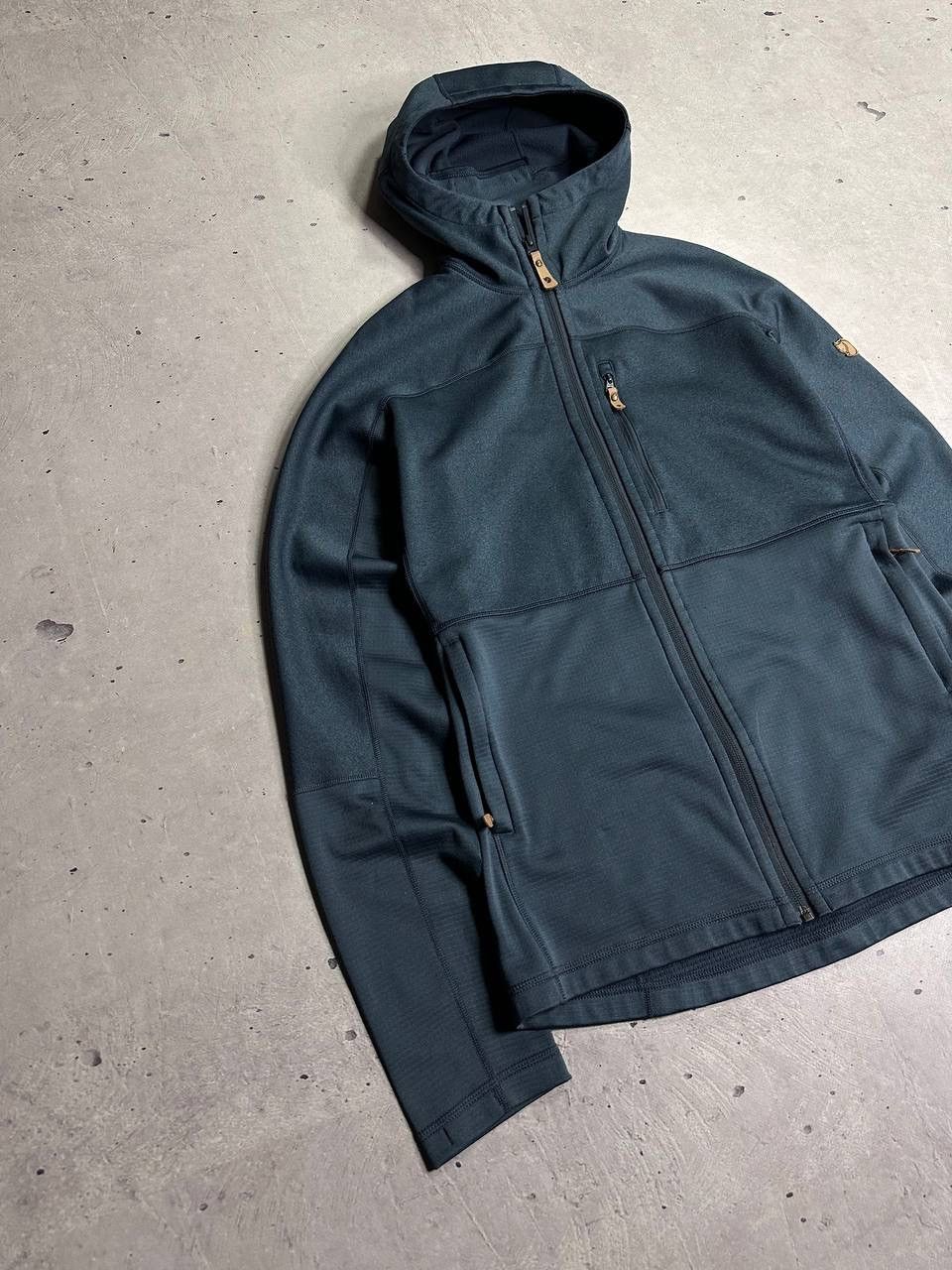 Fjallraven Fjällräven Abisko Trail Fleece Hooded Jacket Women’s L Zip Size L / US 10 / IT 46 - 2 Thumbnail