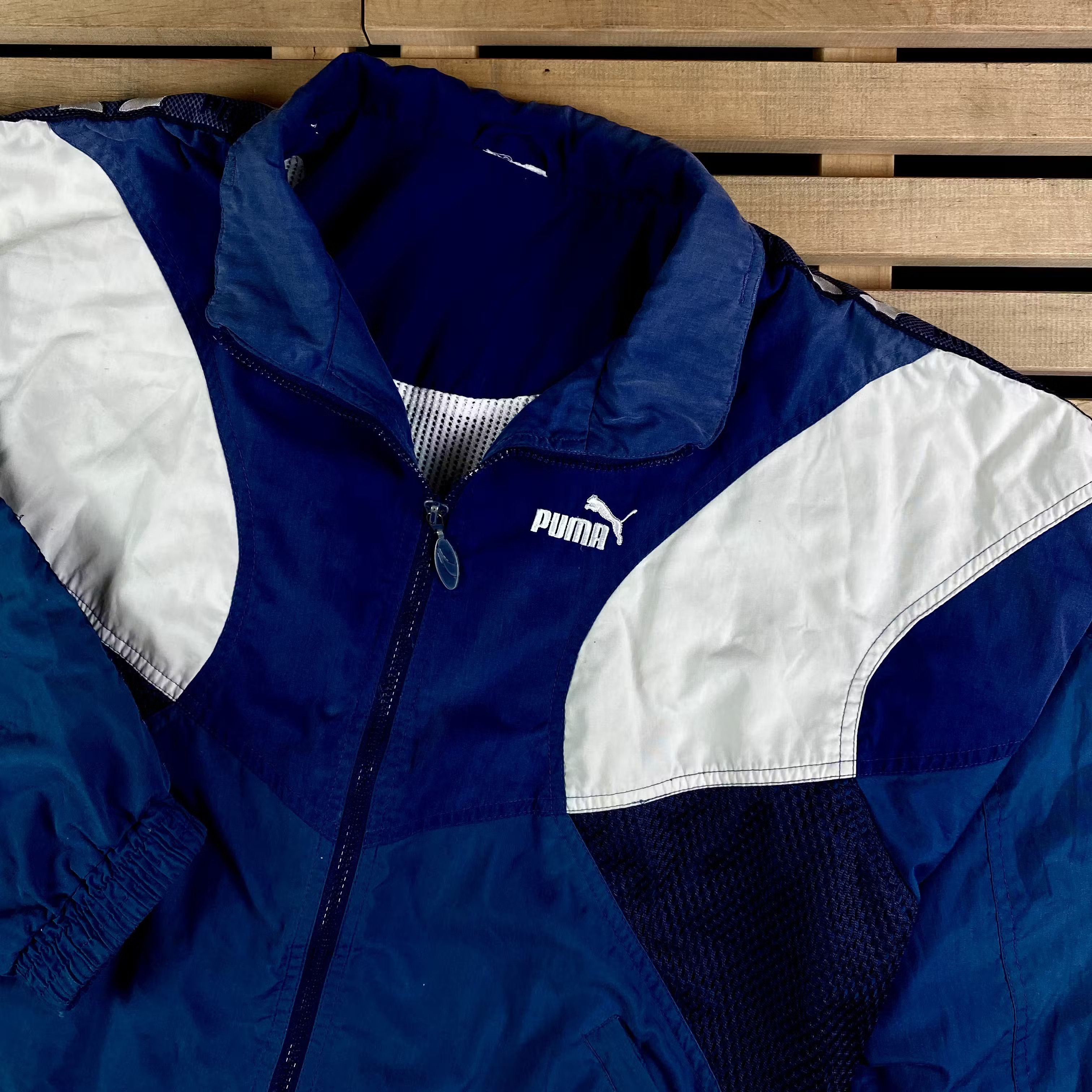 Puma × Vintage Mens Bomber Jacket Puma Vintage Size L Size US L / EU 52-54 / 3 - 2 Thumbnail