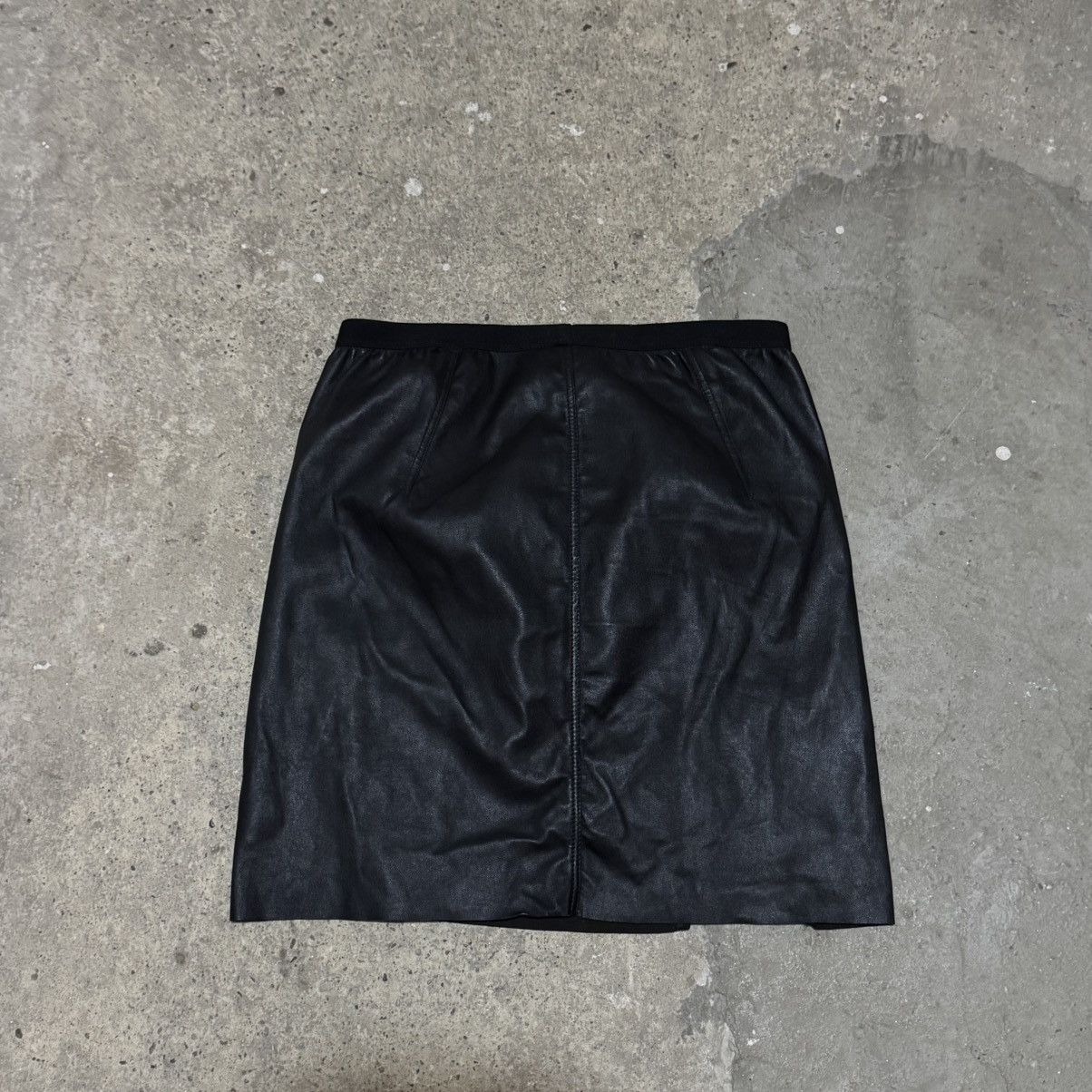 Rick Owens S/S 2022 Rick owens leather skirt Size 28" / US 6 / IT 42 - 4 Thumbnail