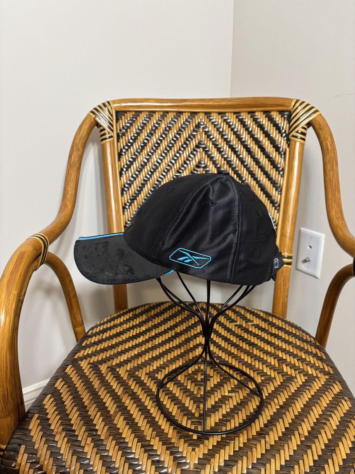 Reebok Vintage Reebok Carolina Panthers Hat Size ONE SIZE - 2 Thumbnail