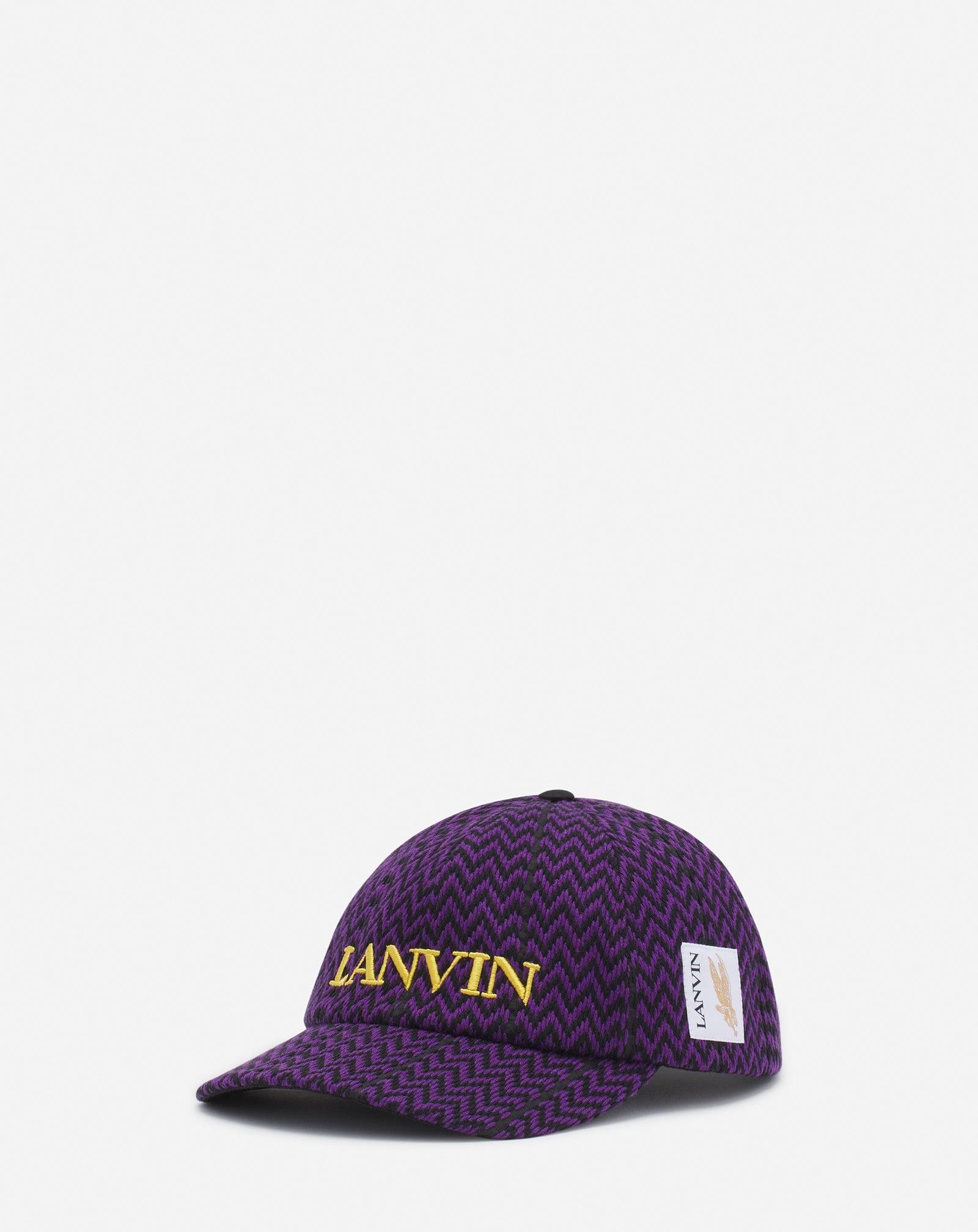 Lanvin o1mle0825 Size: 56cm Curb Cotton Cap / Hat in Multicolor Size ONE SIZE - 2 Thumbnail