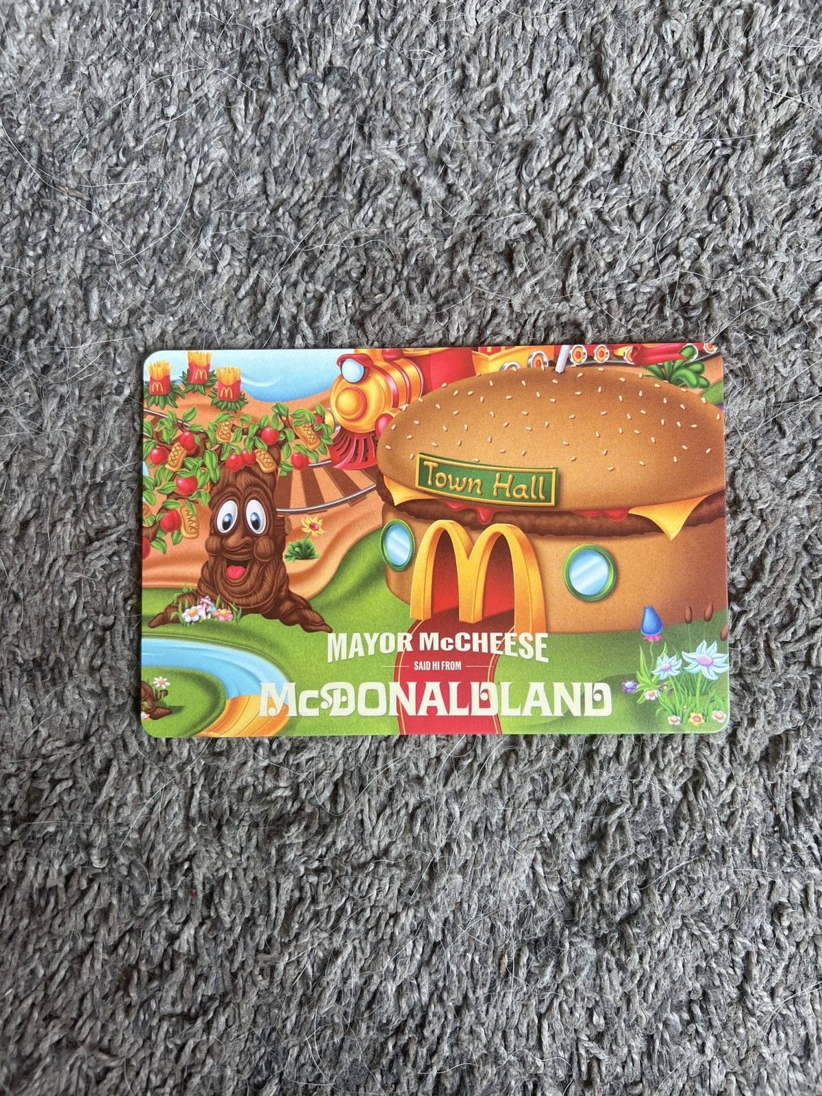 Hypebeast 2025 McDonald’s McDonaldland Mayor McCheese Post Card Size ONE SIZE - 1 Thumbnail