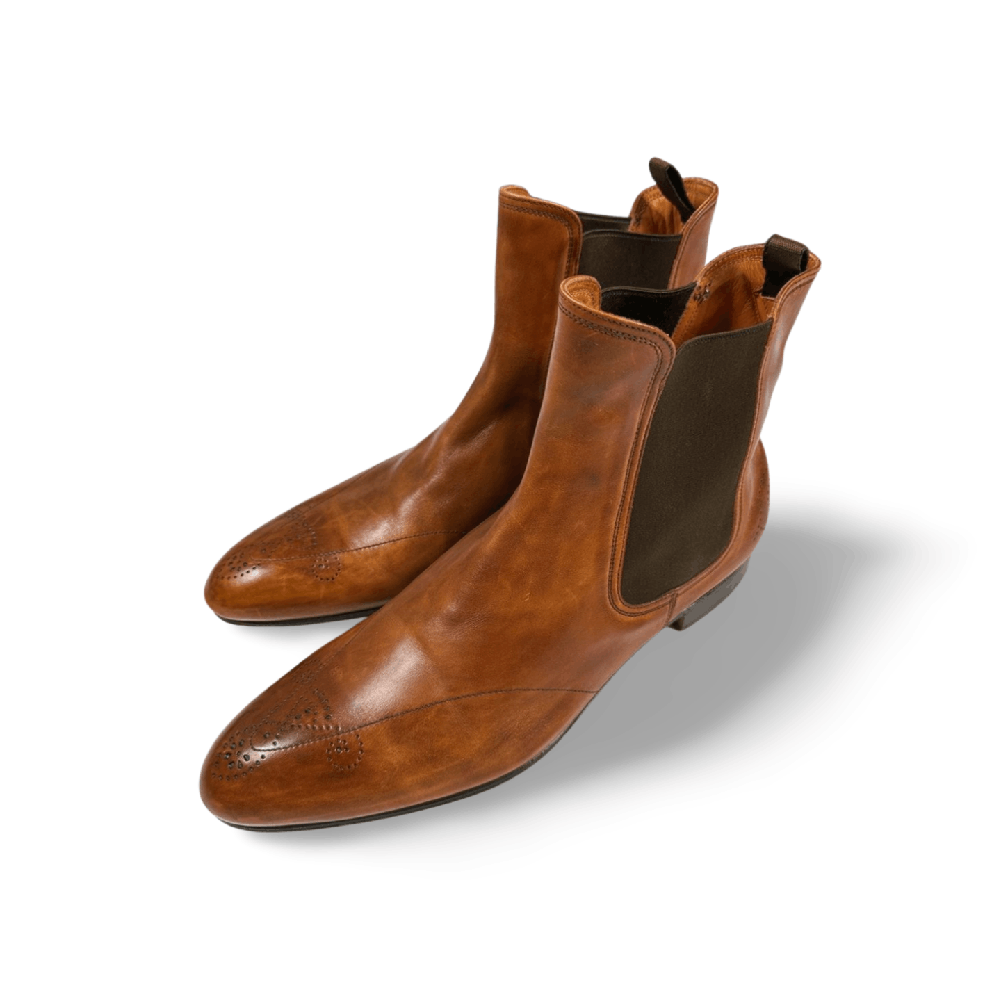 Benson Like new Benson's Brogue Chelsea Boots Size 45 EU Size US 12 / EU 45 - 1 Thumbnail