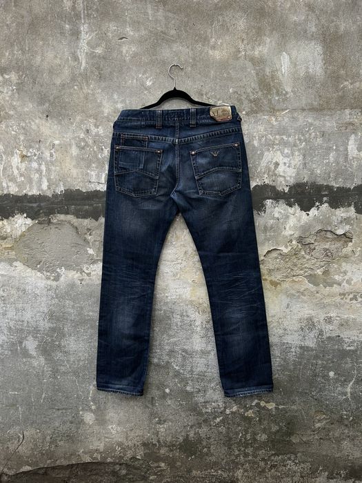 Vintage EA Armani Jeans , Y2K Emporio Armani denim pants | Grailed