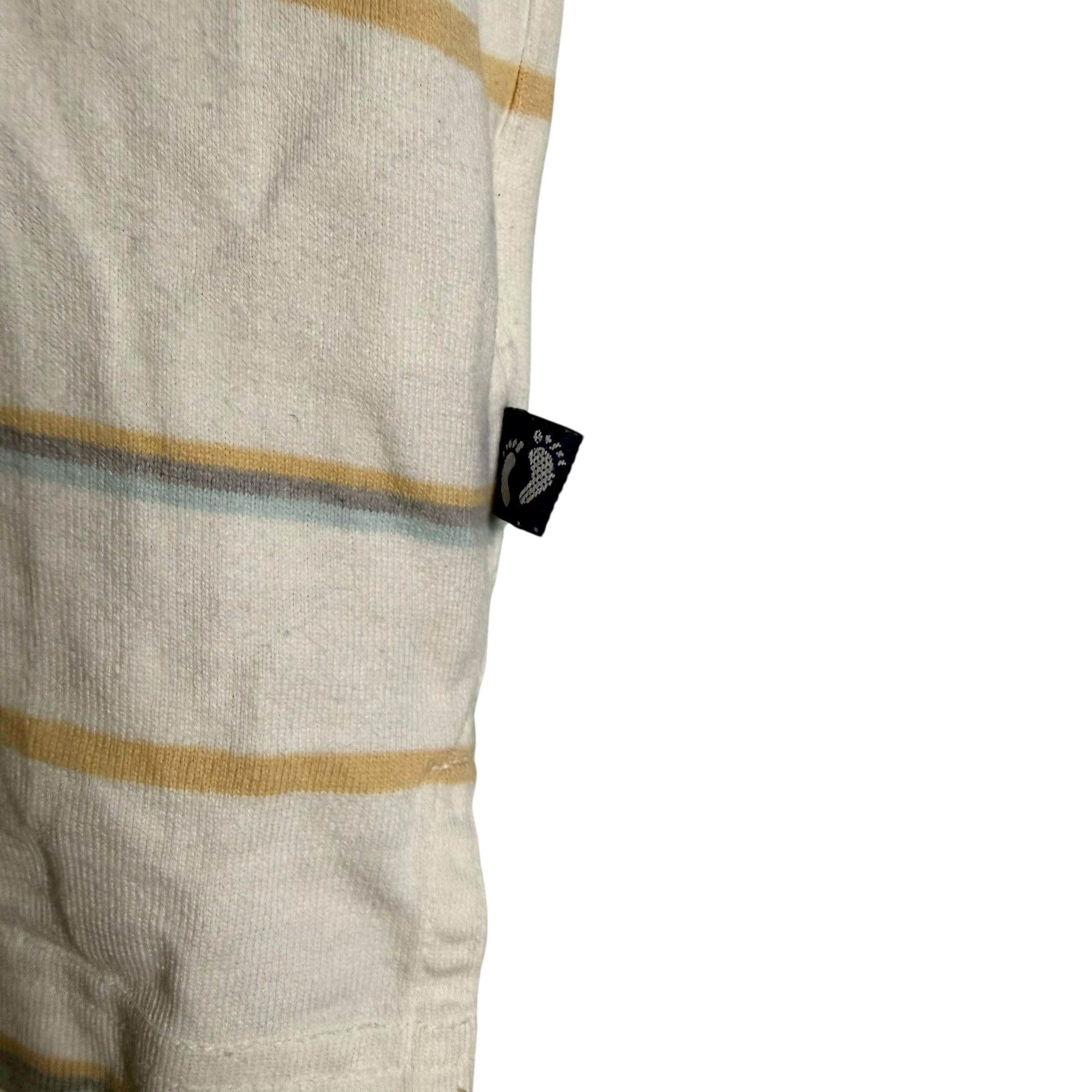 Hang Ten 🔥RARE🔥Vintage Hang Ten Stripes Wooden Button Polo Shirt Size US M / EU 48-50 / 2 - 4 Thumbnail
