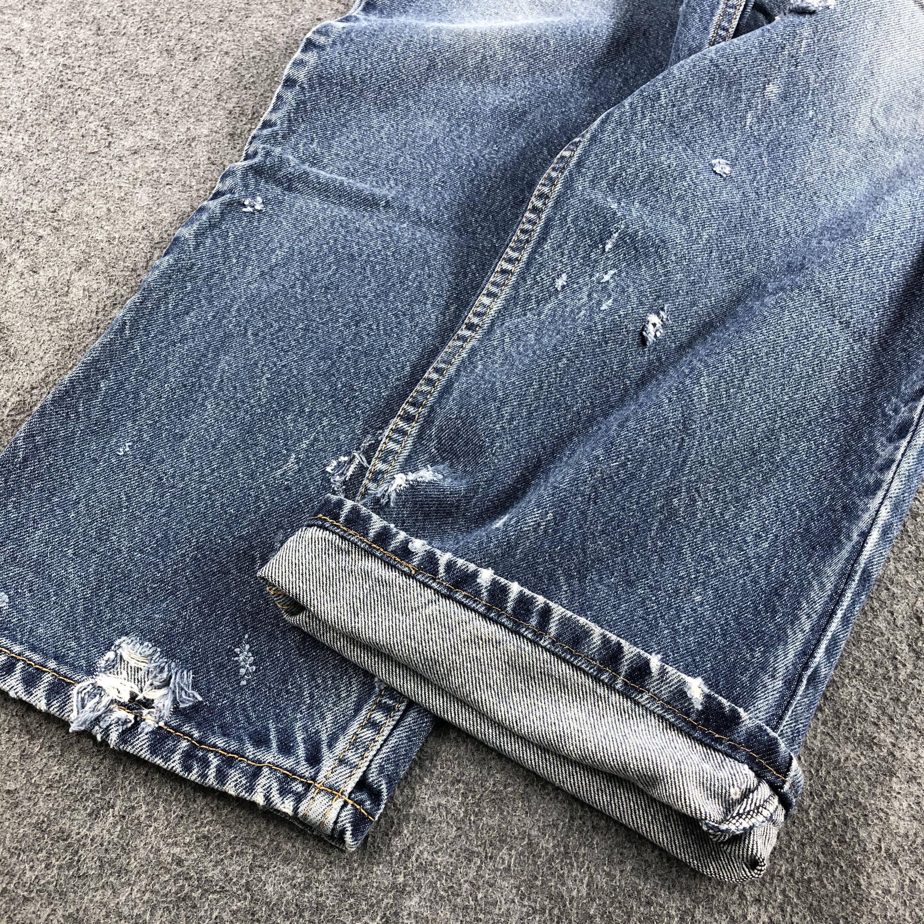 Levi's Vintage Blue Wash Levis 550 Jeans-J2061 Size US 37 - 7 Thumbnail