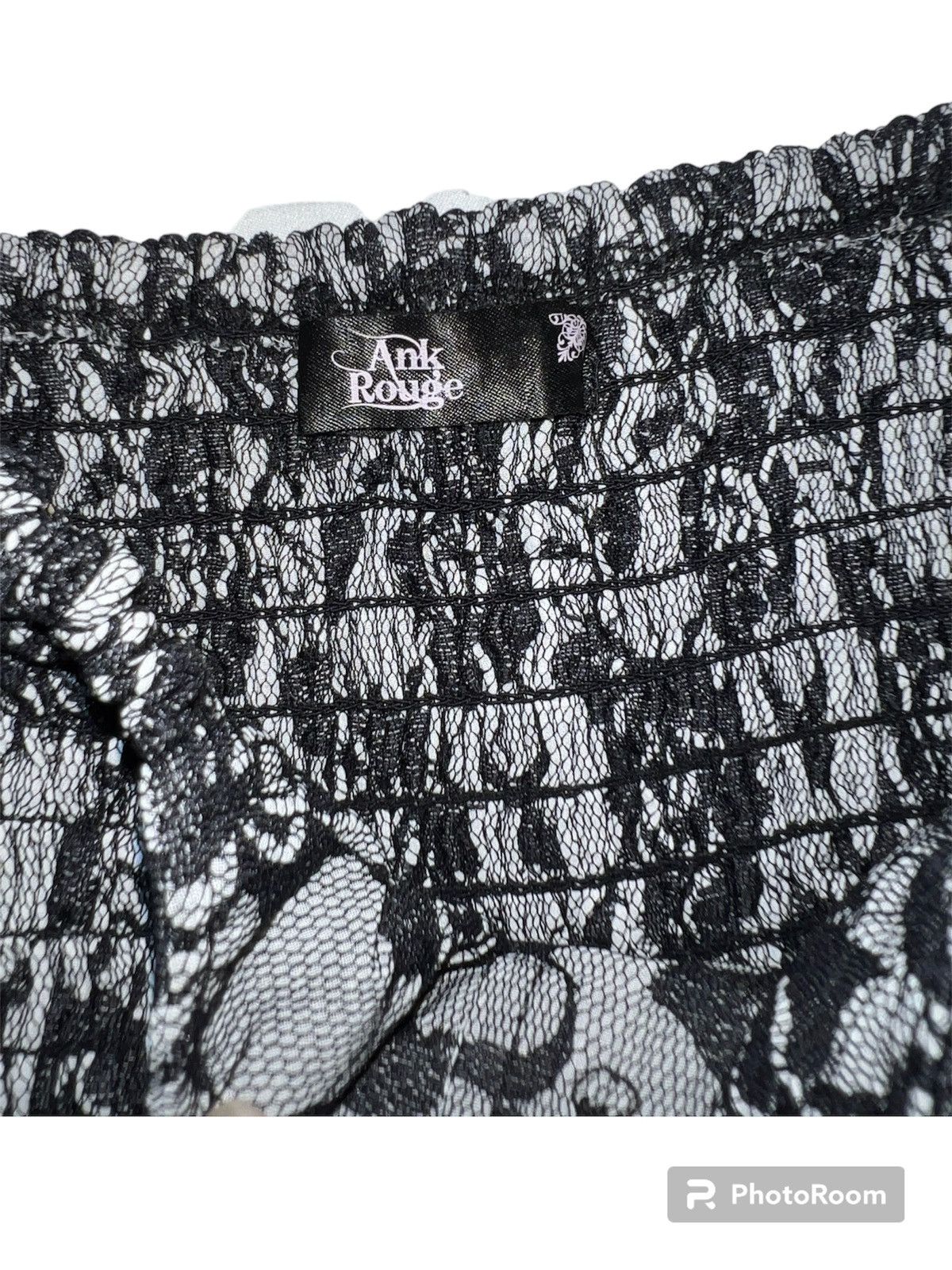 Japanese Brand Ank Rouge Rose lace shorts 🥀 Size 26" / US 2 / IT 38 - 3 Thumbnail